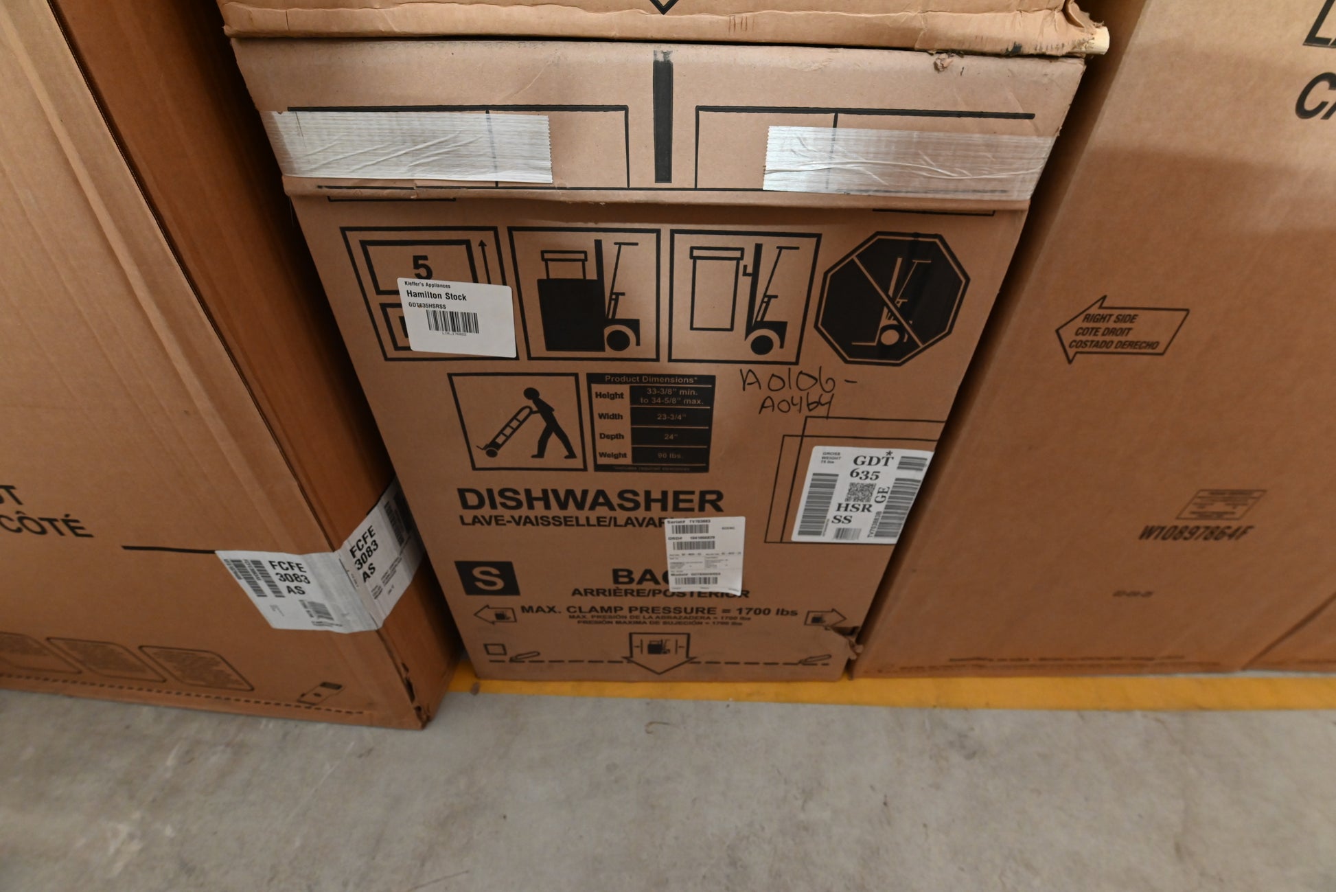 GE GDT635HSRSS 24" Stainless Steel Smart Dishwasher