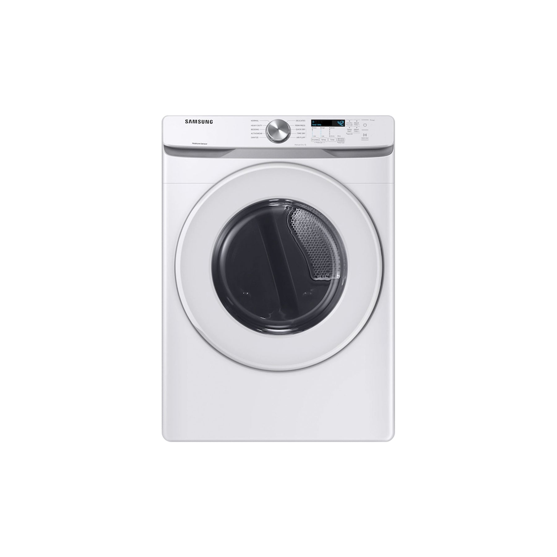 Samsung DVE45T6020W 27" White Front Load Electric Dryer