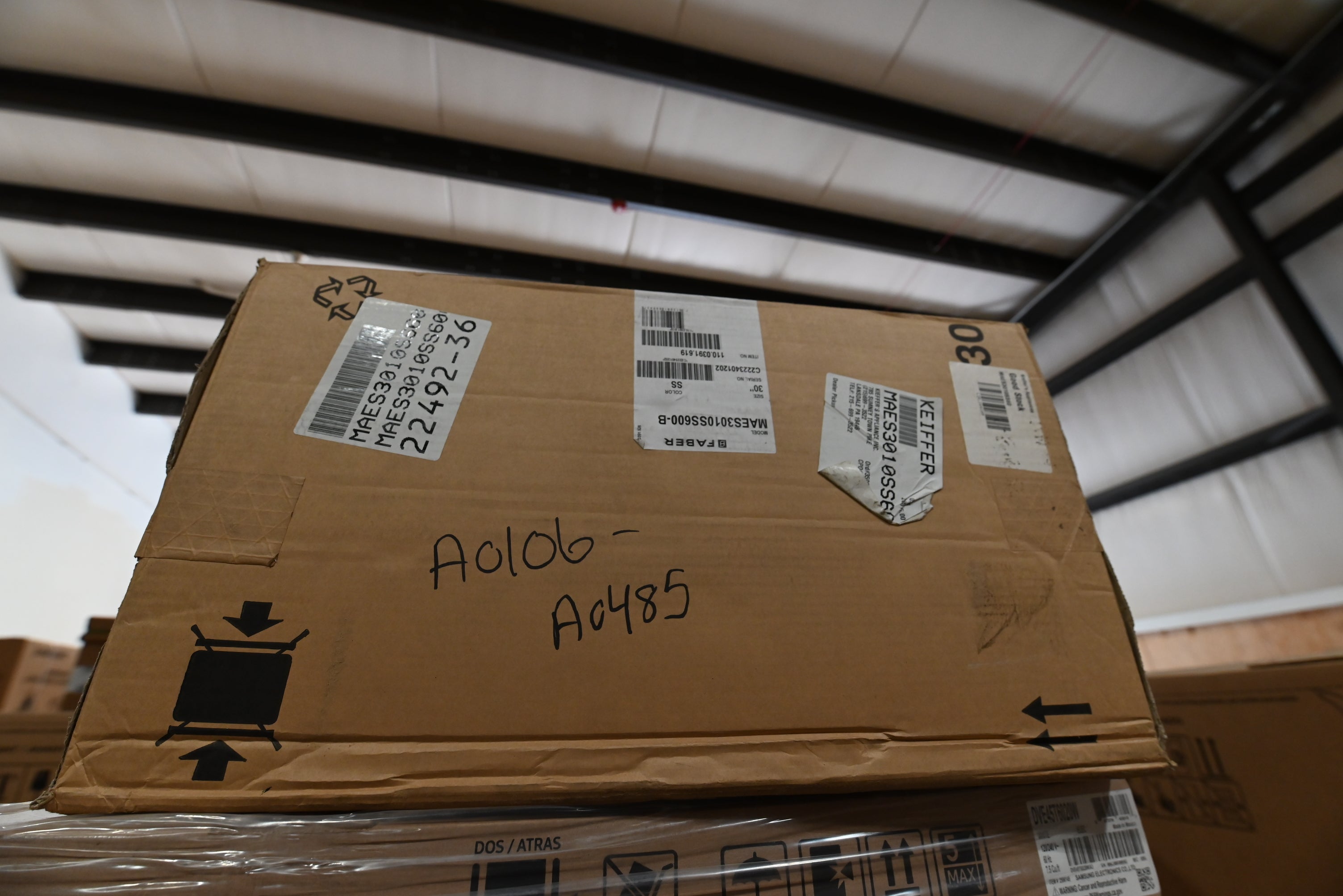 Faber MAES3010SS600B 30" Stainless Steel Under Cabinet Range Hood