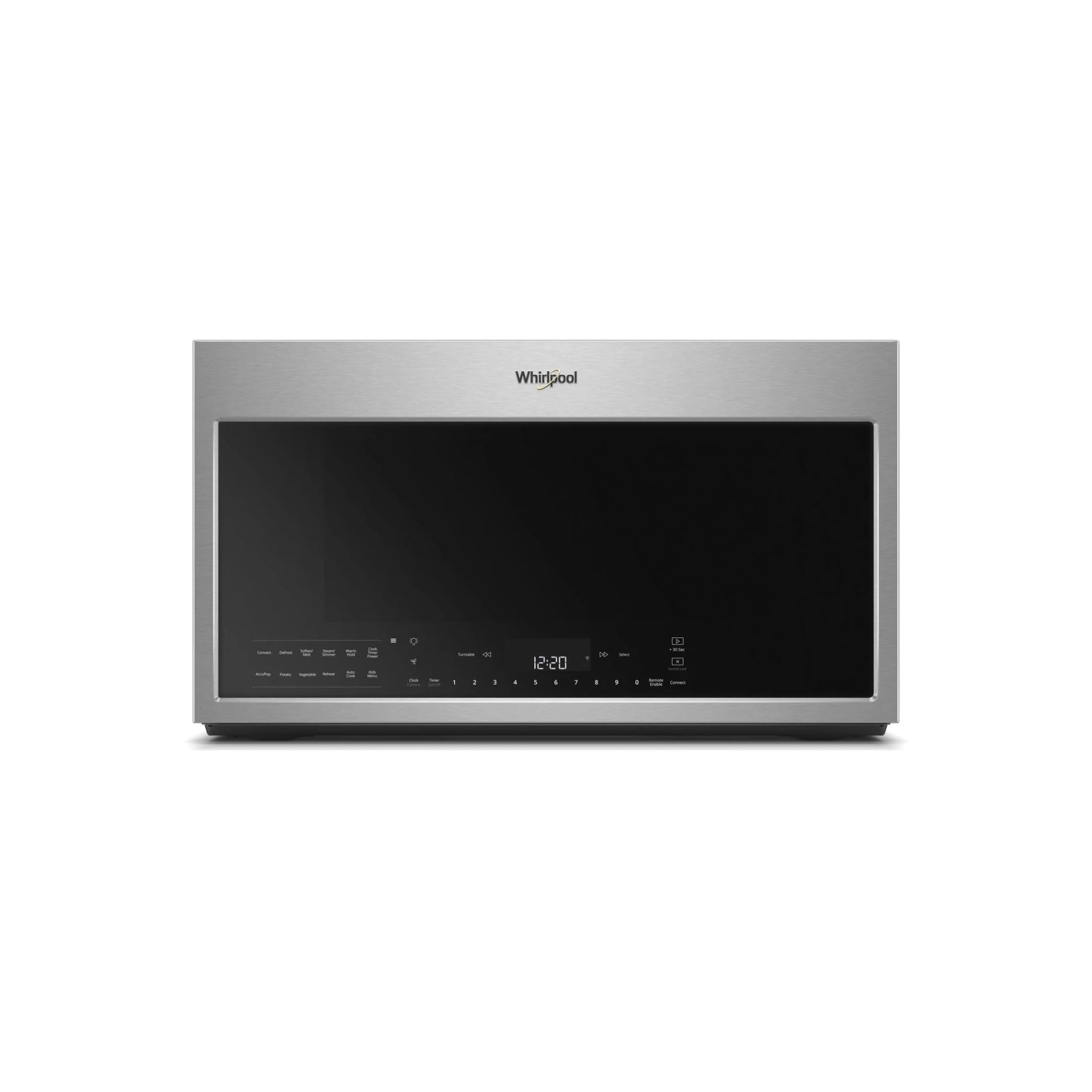 Whirlpool WMH78019HZ 30" Stainless Steel Smart Over-the-Range Microwave