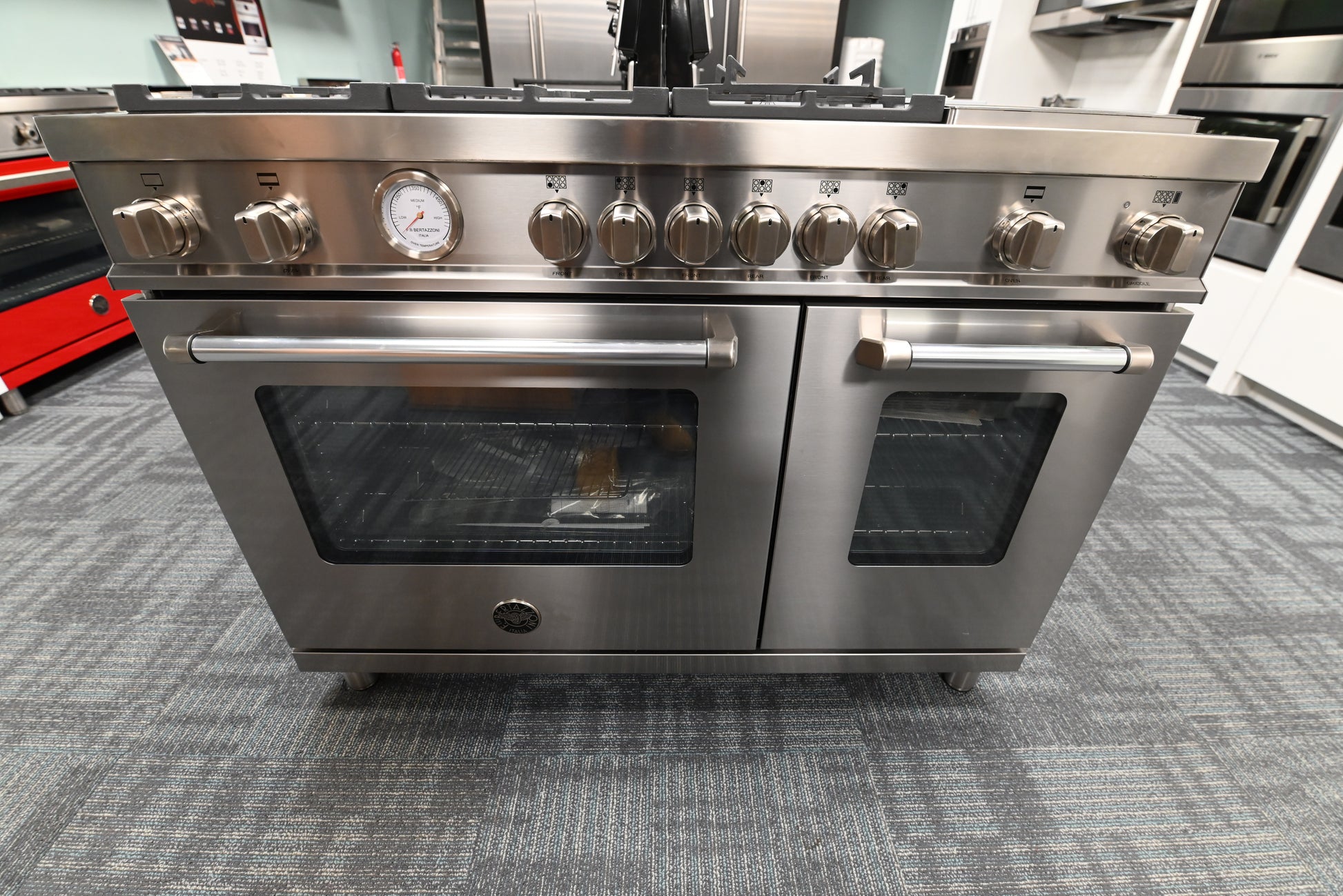 Bertazzoni MAST486GGASXT 48" Stainless Steel Gas Range