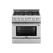 Capital CGMR366 36" Stainless Steel Pro-Style Gas Range