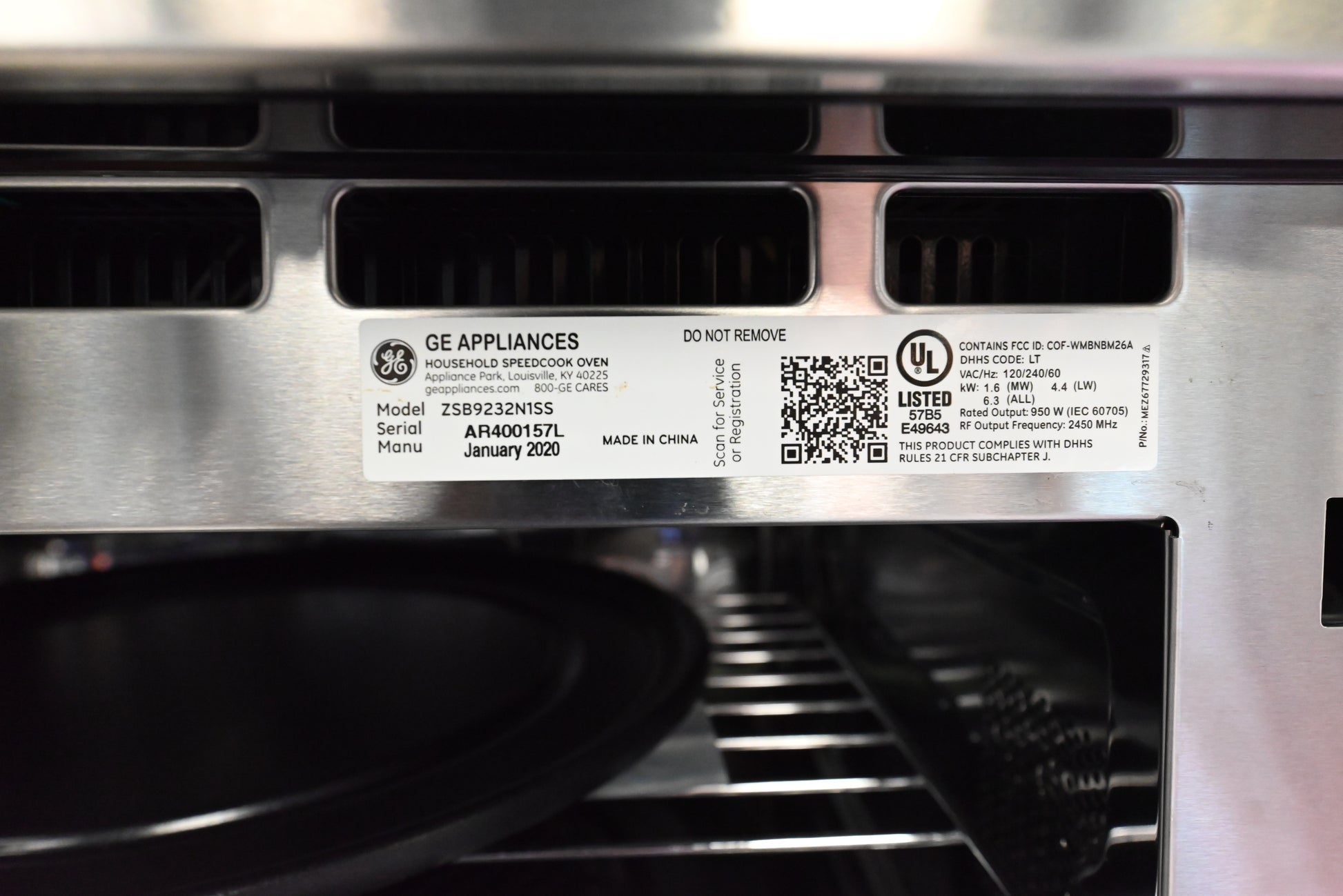 Monogram ZSB9232NSS 30" Stainless Steel 5-in-1 Single Wall Oven with Advantium