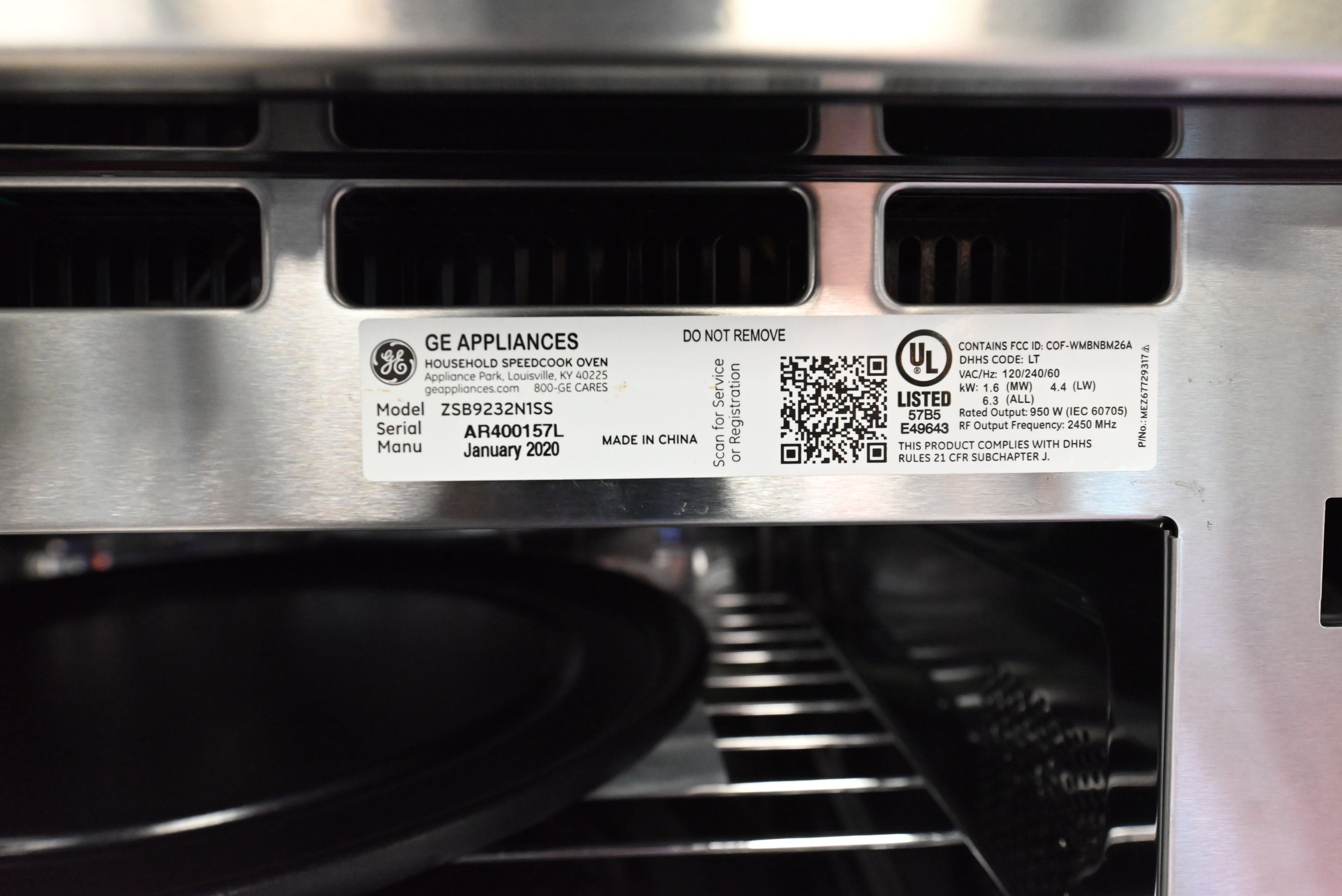 Monogram ZSB9232NSS 30" Stainless Steel 5-in-1 Single Wall Oven with Advantium