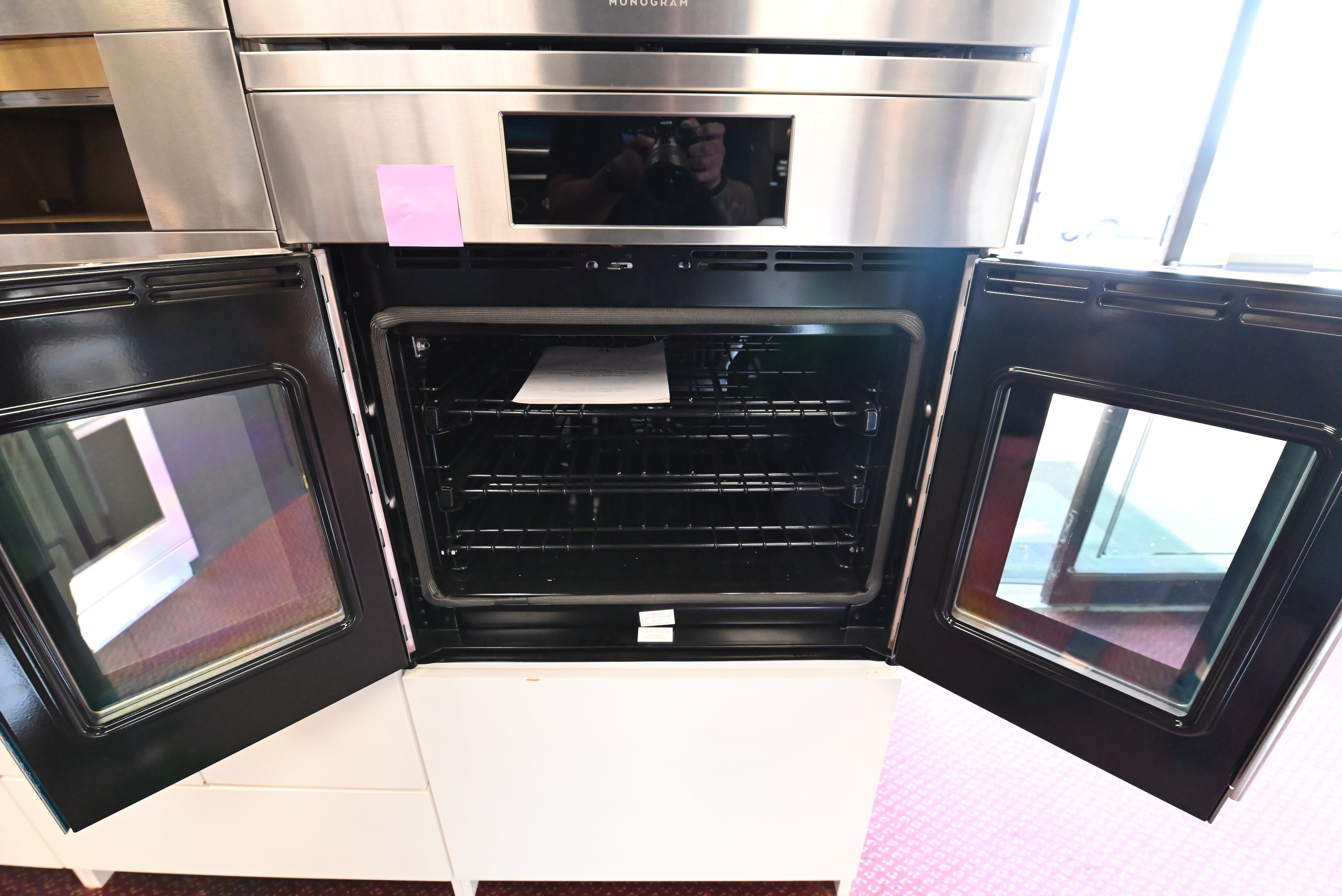 Monogram ZTSX1FPSN SS 30" Stainless Steel Electric French Door Single Wall Oven