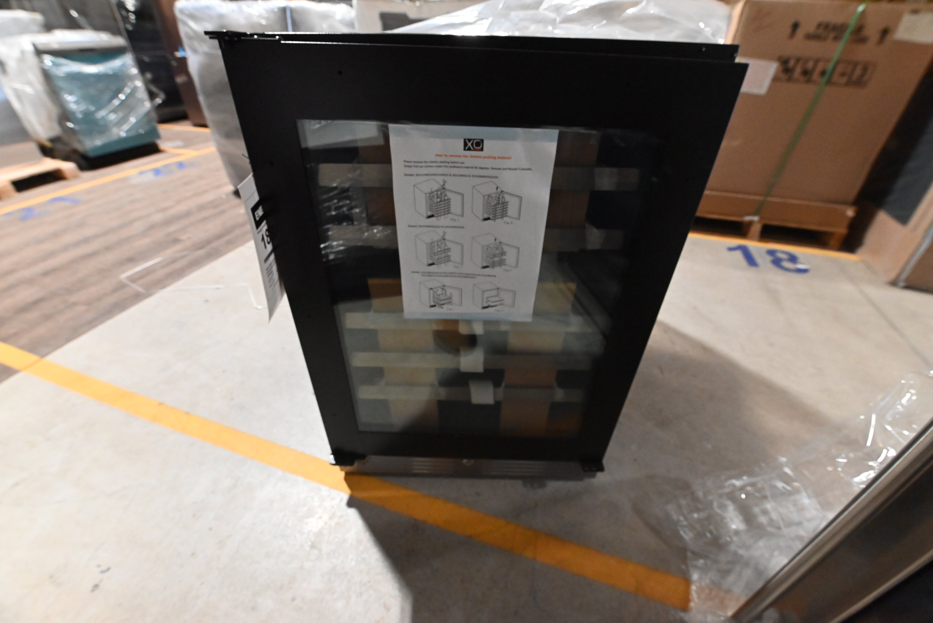 XO XOU24WDZGOL 24" Panel Ready Undercounter Dual Zone Wine Cooler