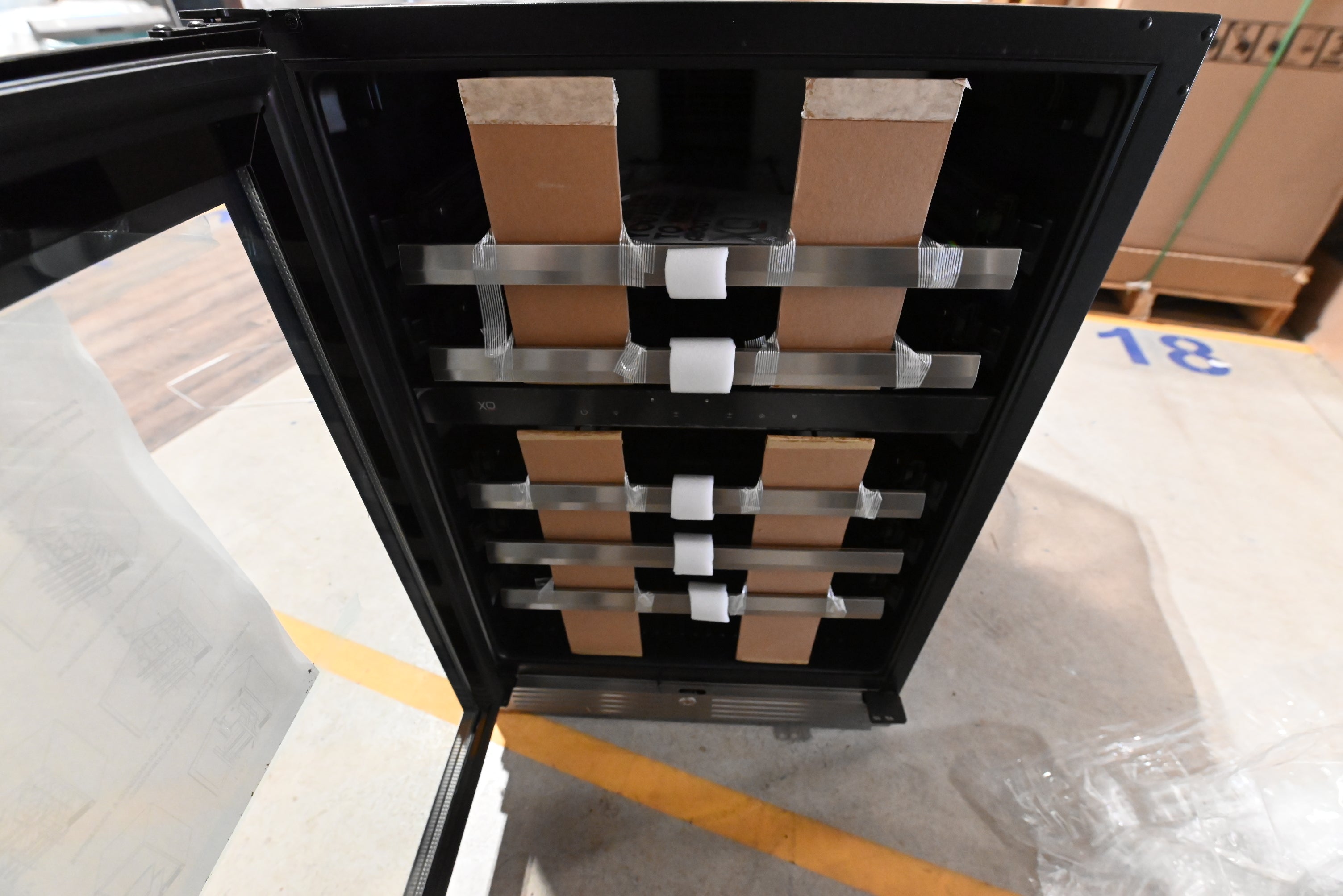 XO XOU24WDZGOL 24" Panel Ready Undercounter Dual Zone Wine Cooler