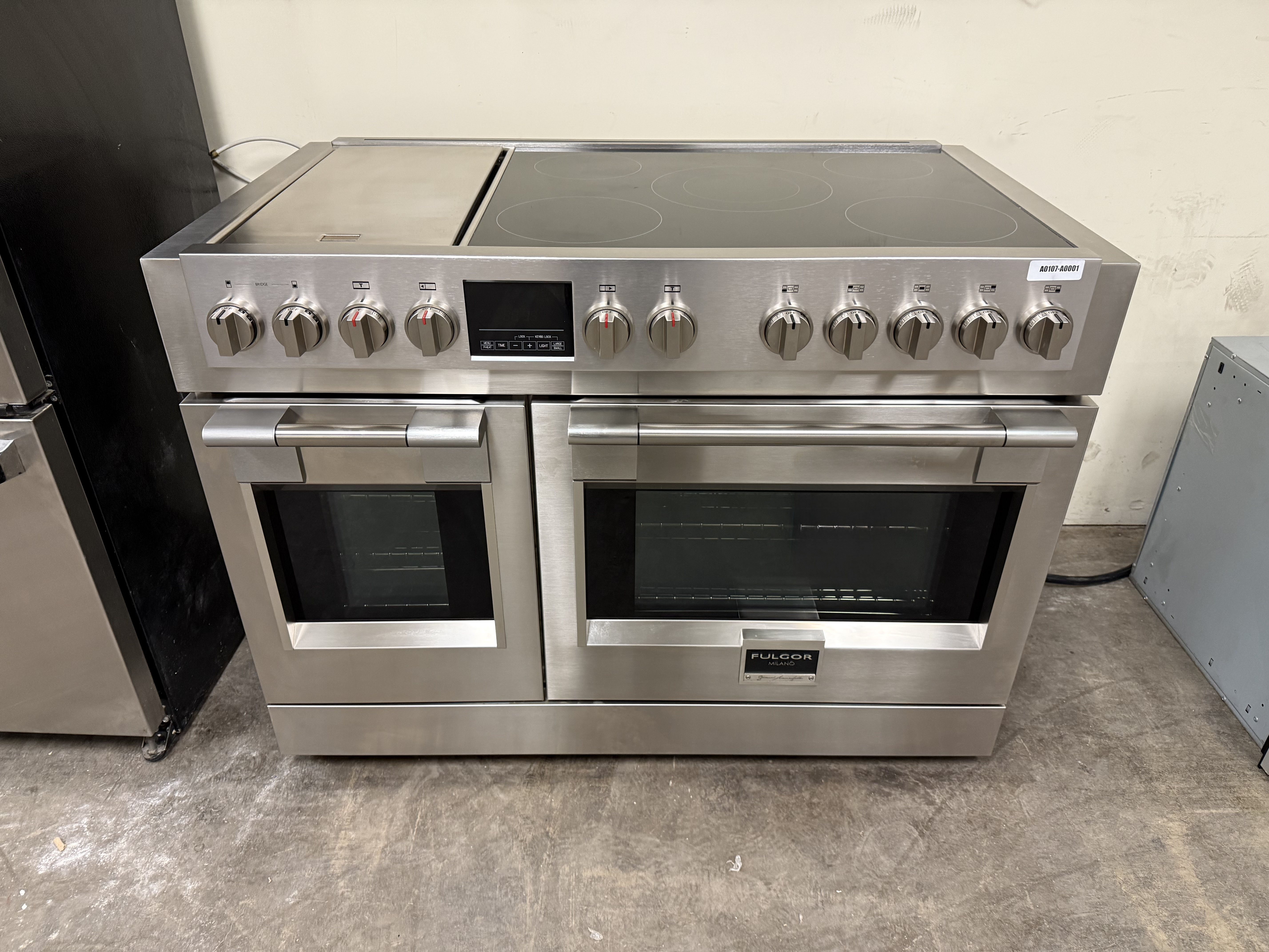 Fulgor Milano Sofia 600 Series 48" Stainless Steel Induction Range