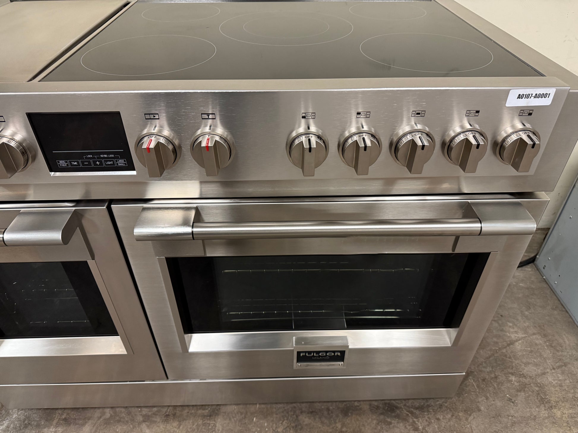 Fulgor Milano Sofia 600 Series 48" Stainless Steel Induction Range