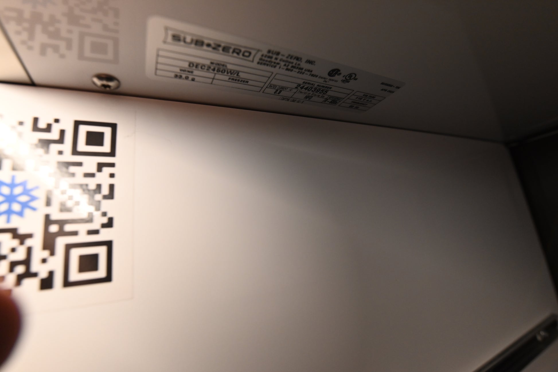 Sub-Zero Certified DEC2450W/L 24" Panel Ready Dual Zone Tall Wine Cooler