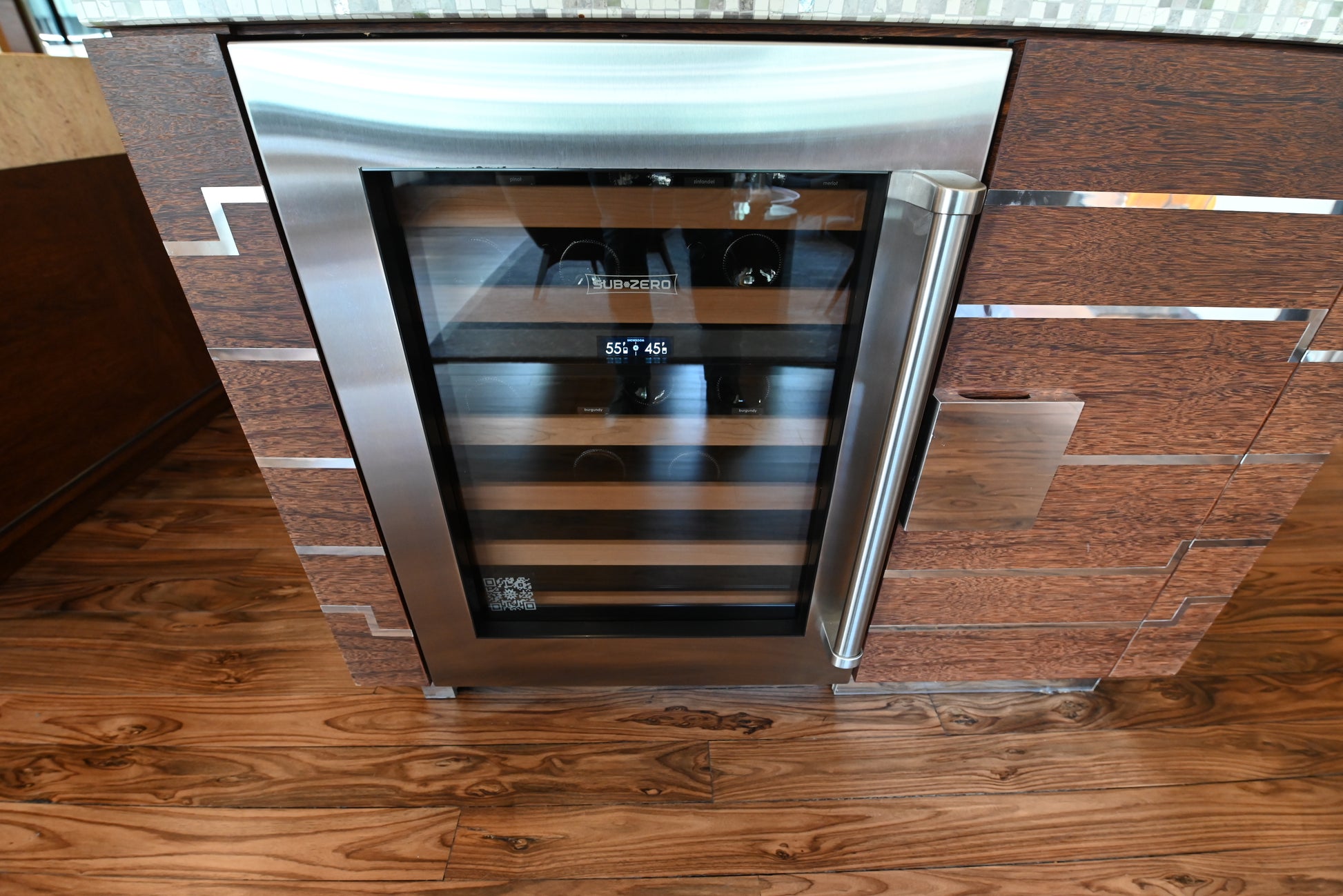 Sub-Zero Certified DEU2450W/L 24" Panel Ready Dual Zone Wine Cooler