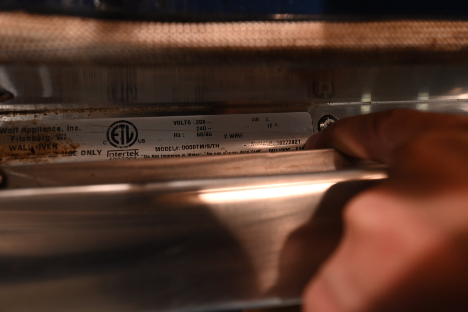 Wolf Certified DO30TM/S/TH 30" Stainless Steel Electric Double Wall Oven