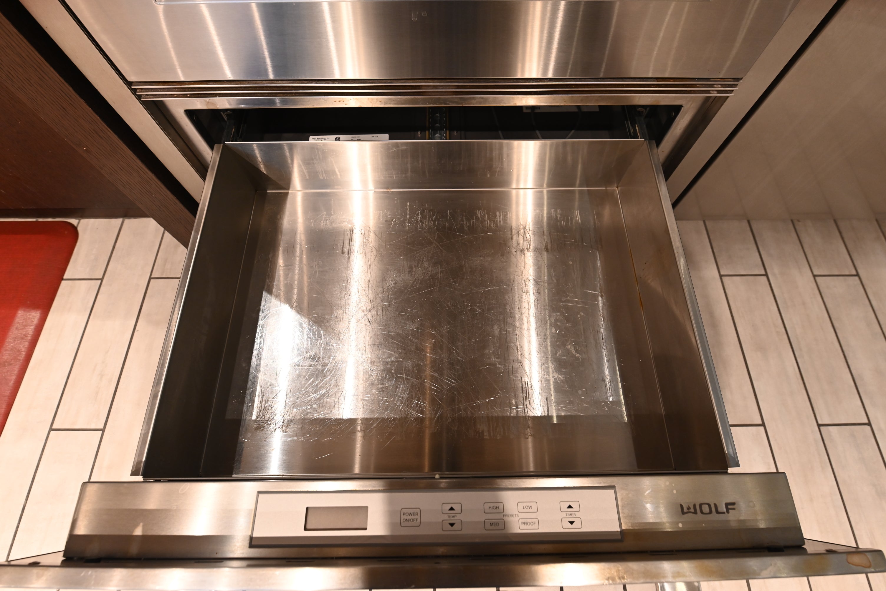 Wolf Certified WWD30O 30" Stainless Steel Outdoor Warming Drawer