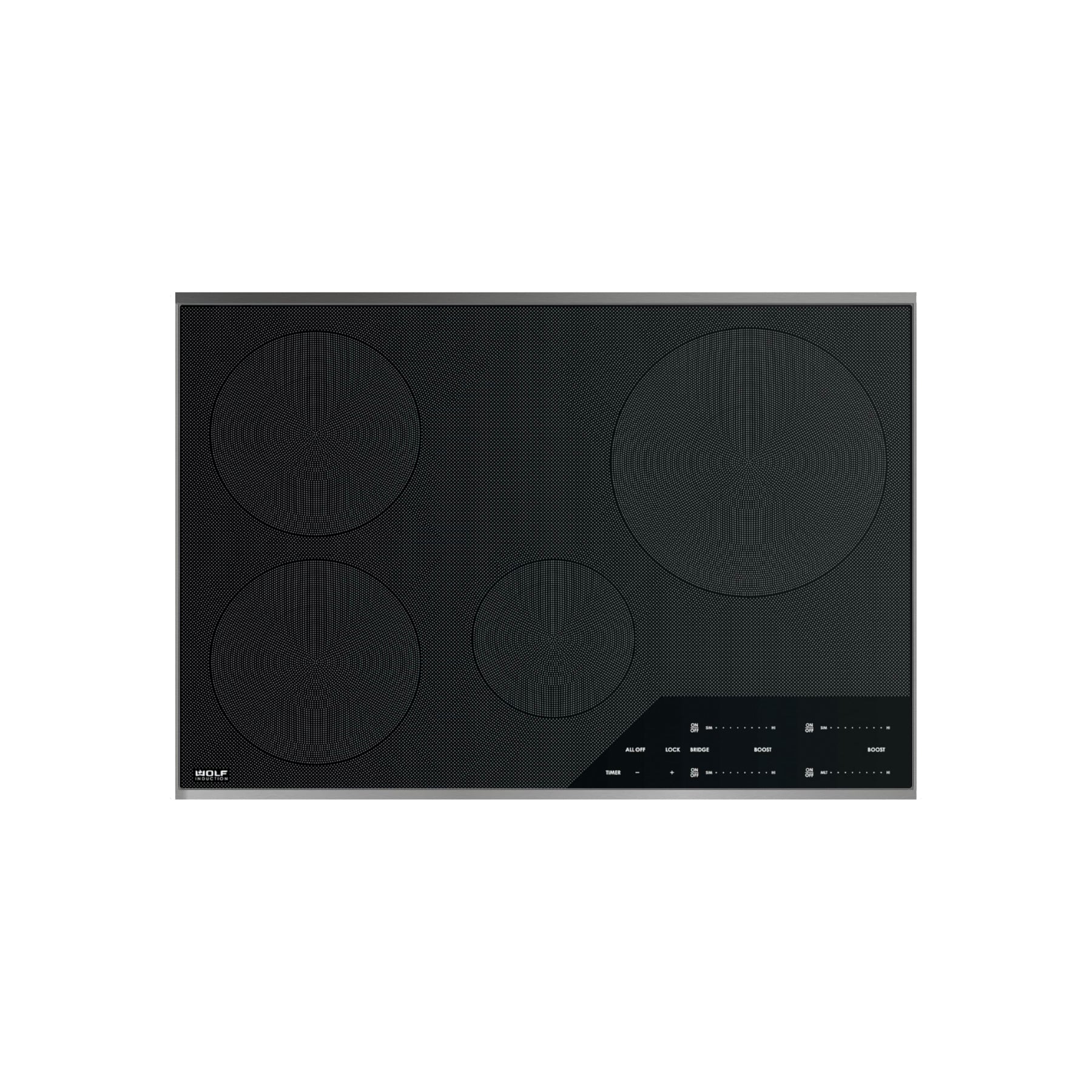 Wolf Certified CI304TF/S 30" Black Induction Cooktop