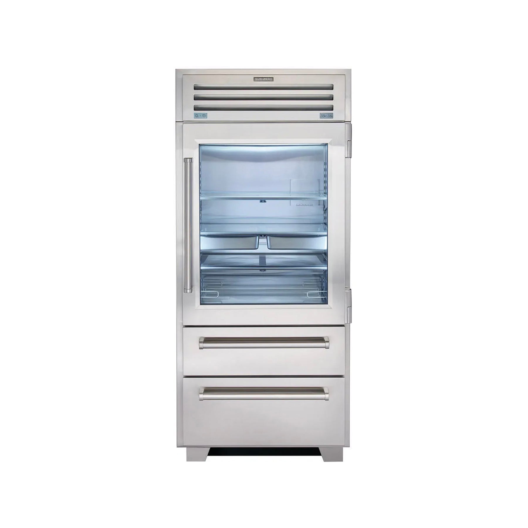 Sub-Zero Certified PRO3650G 36" Stainless Steel Bottom Freezer Refrigerator
