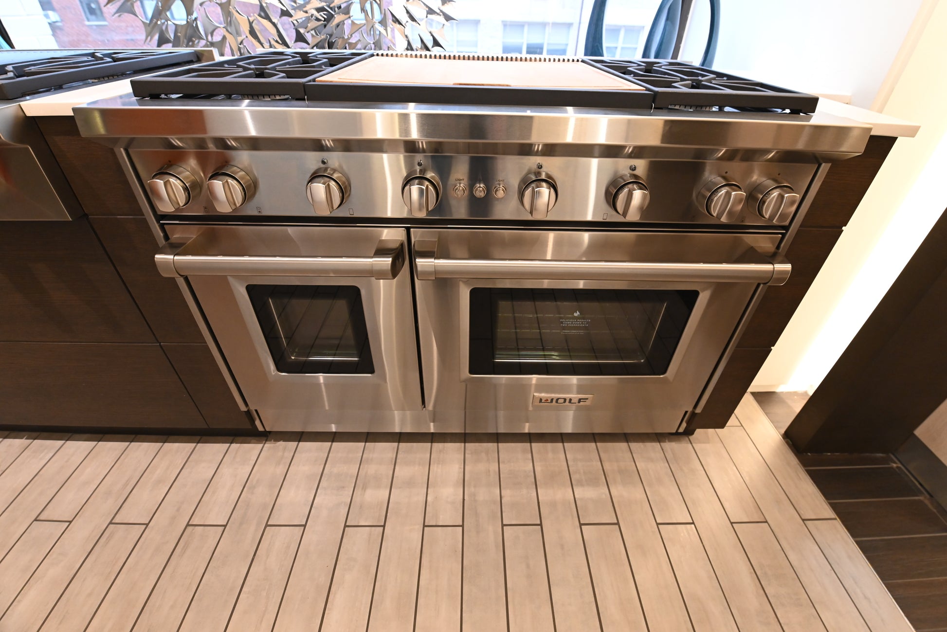 Wolf Certified GR484DG 48" Stainless Steel Pro-Style Gas Range with Dual Griddle