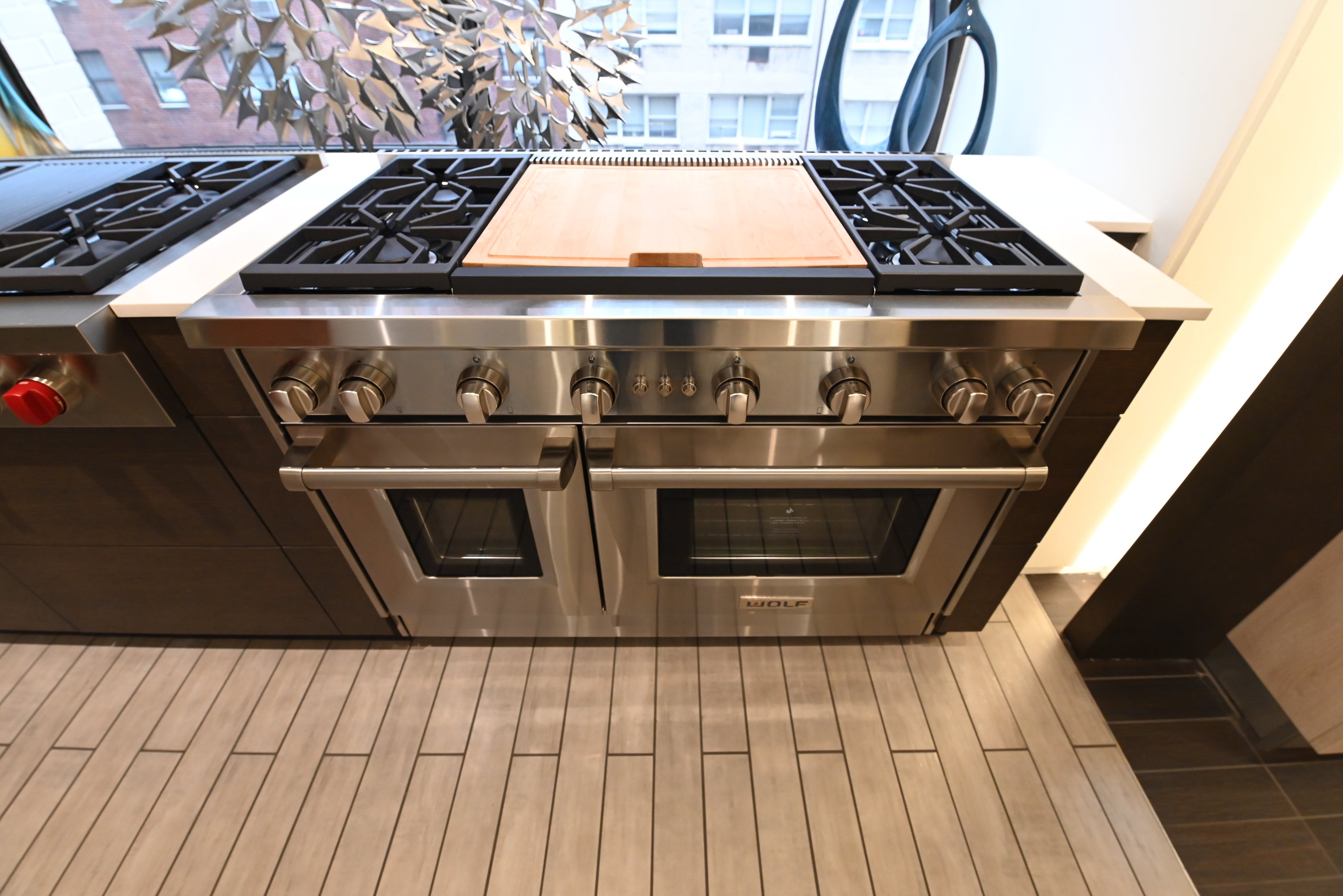 Wolf Certified GR484DG 48" Stainless Steel Pro-Style Gas Range with Dual Griddle