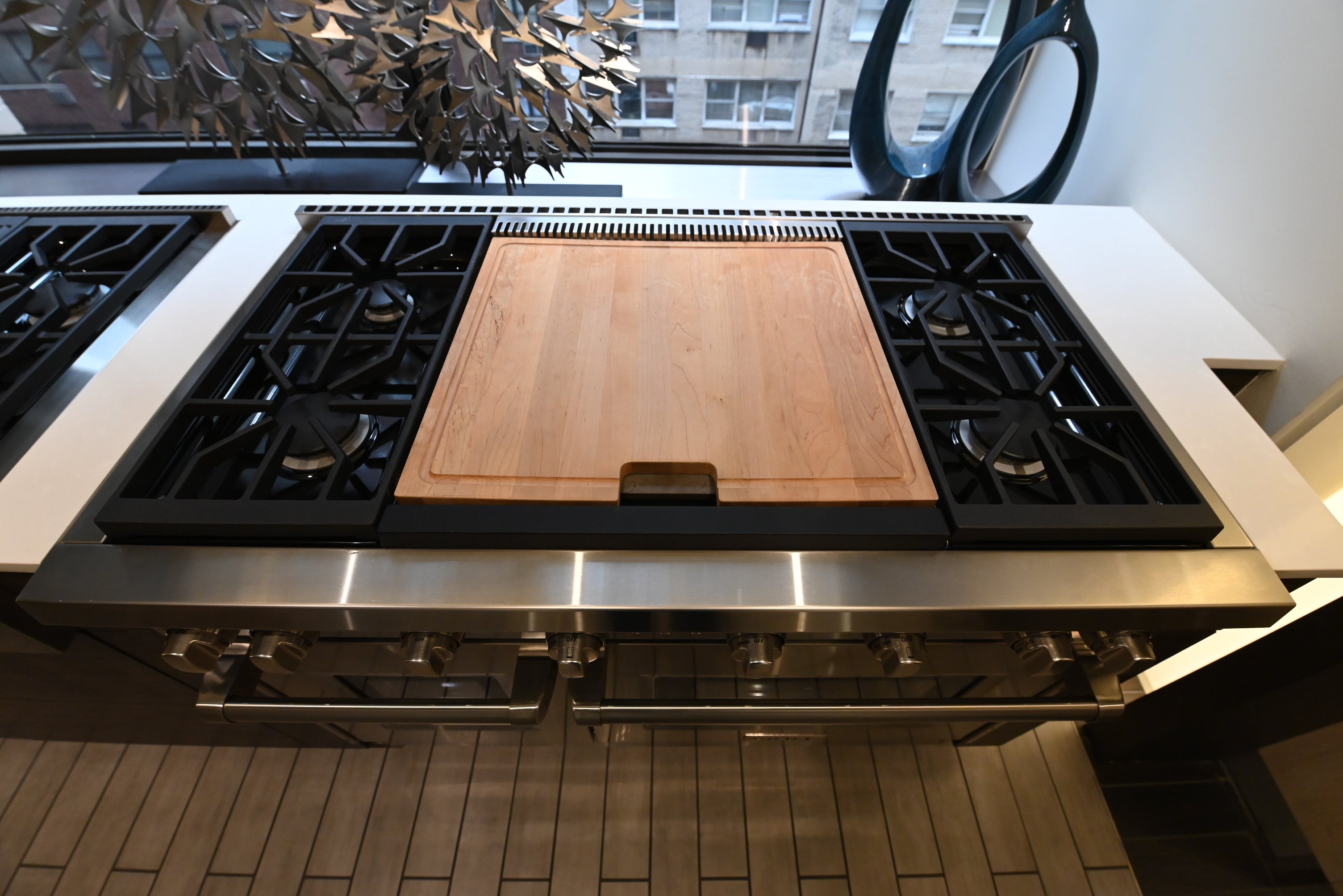 Wolf Certified GR484DG 48" Stainless Steel Pro-Style Gas Range with Dual Griddle