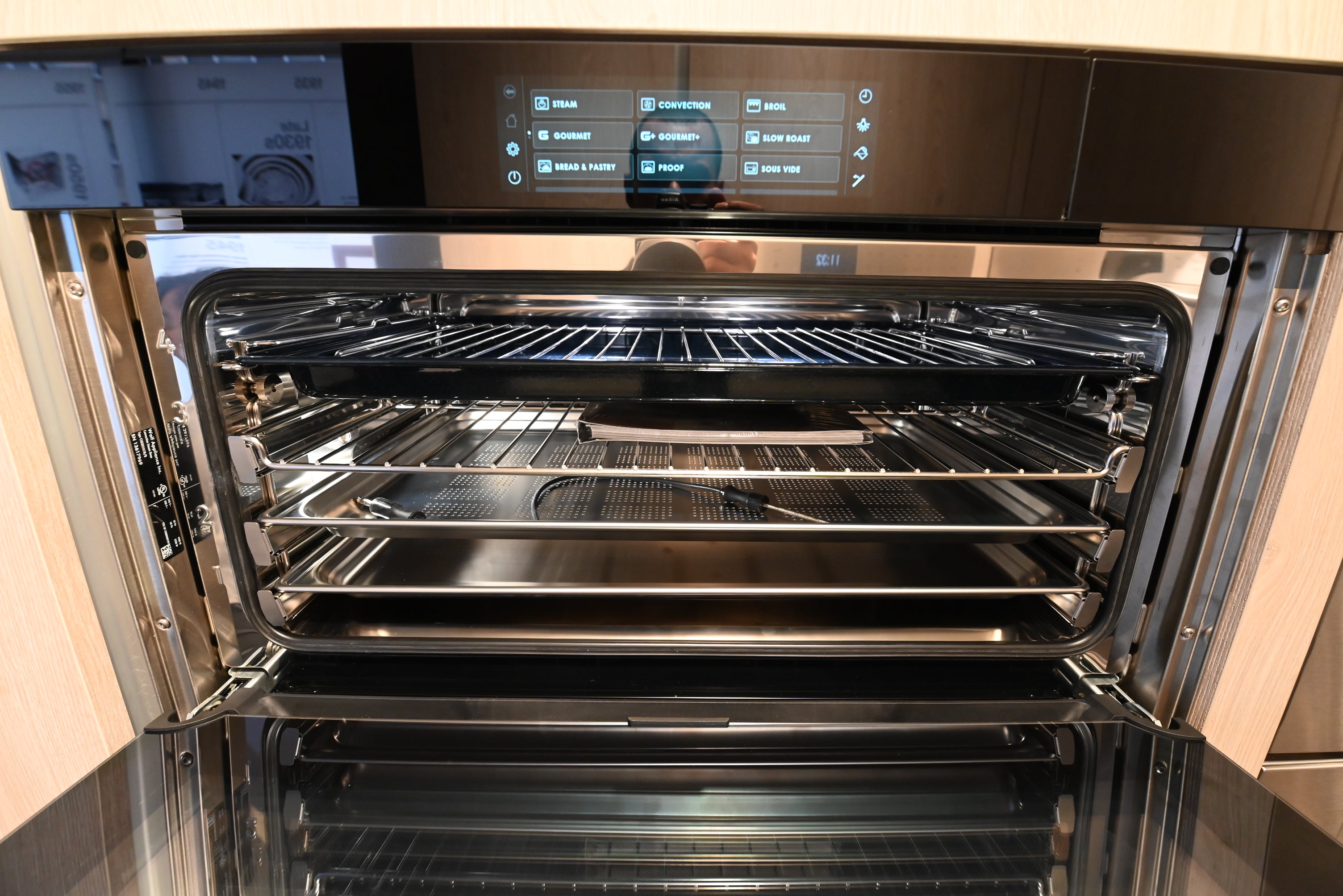 Wolf Certified CSO3050CM/B 30" Black Steam Oven