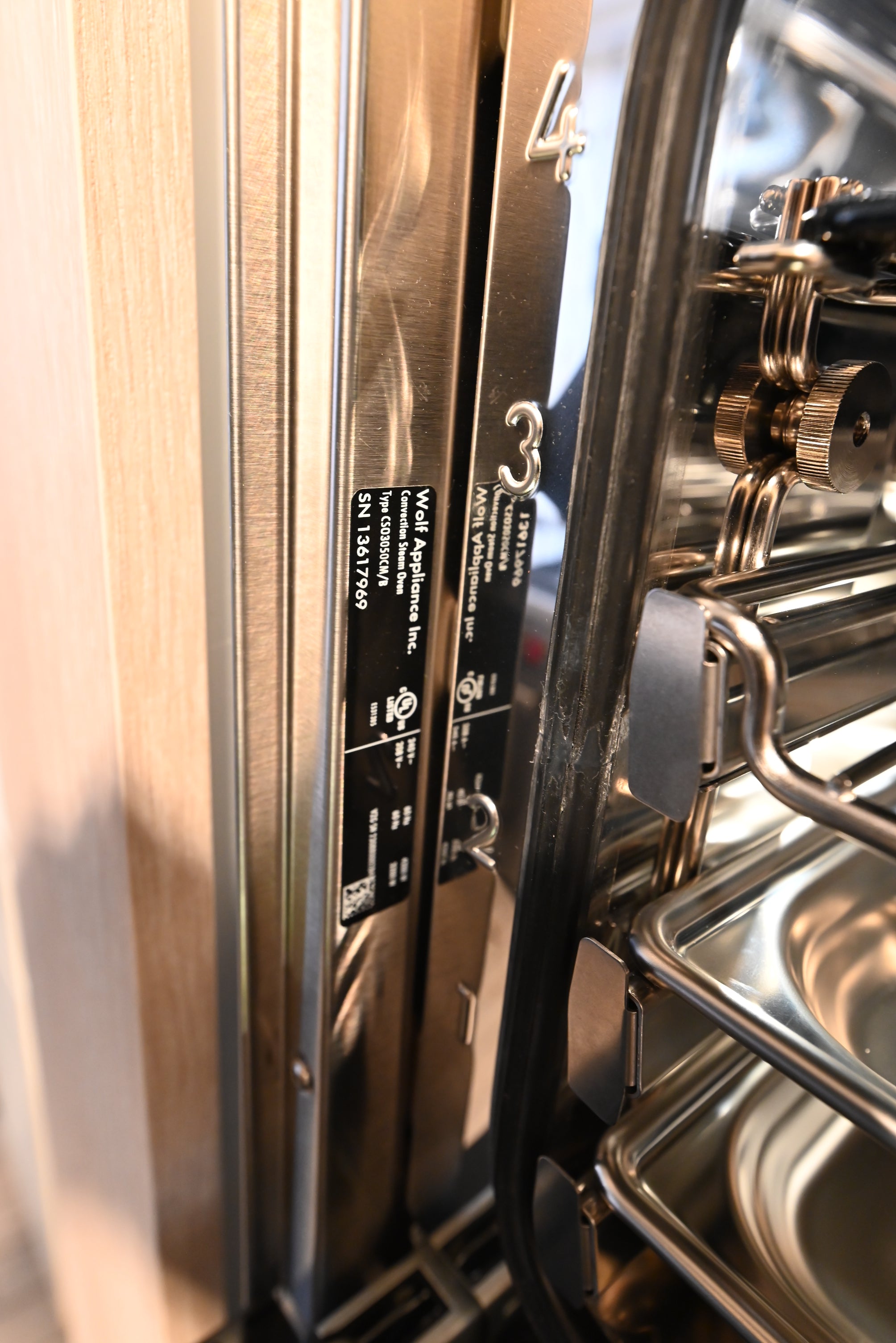 Wolf Certified CSO3050CM/B 30" Black Steam Oven