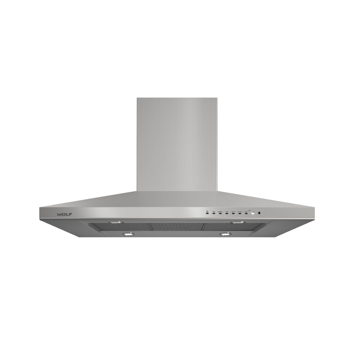 Wolf Certified VI42S 42" Stainless Steel Island Chimney Hood
