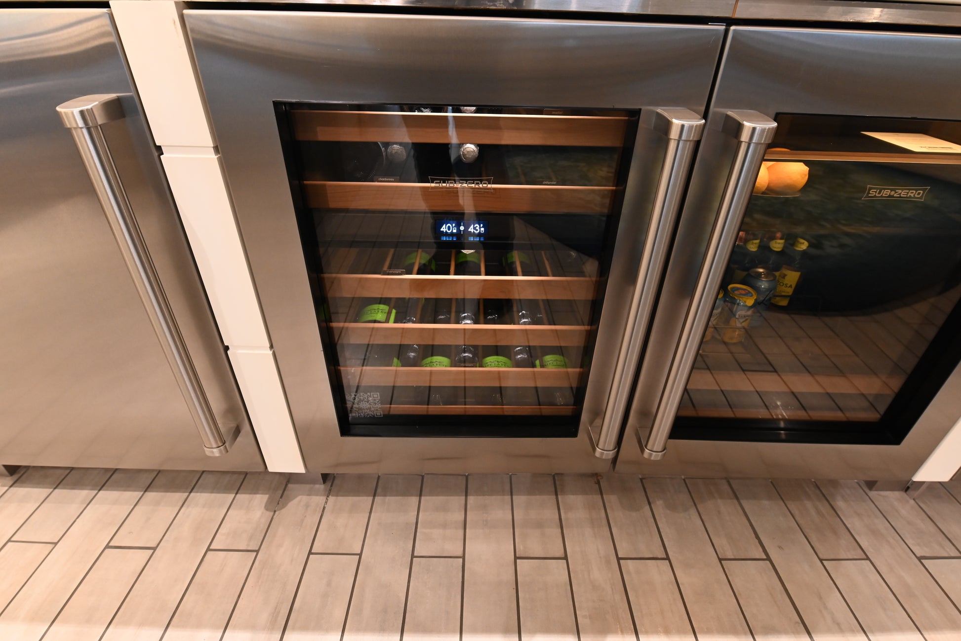 Sub-Zero Certified DEU2450W/L 24" Panel Ready Dual Zone Wine Cooler