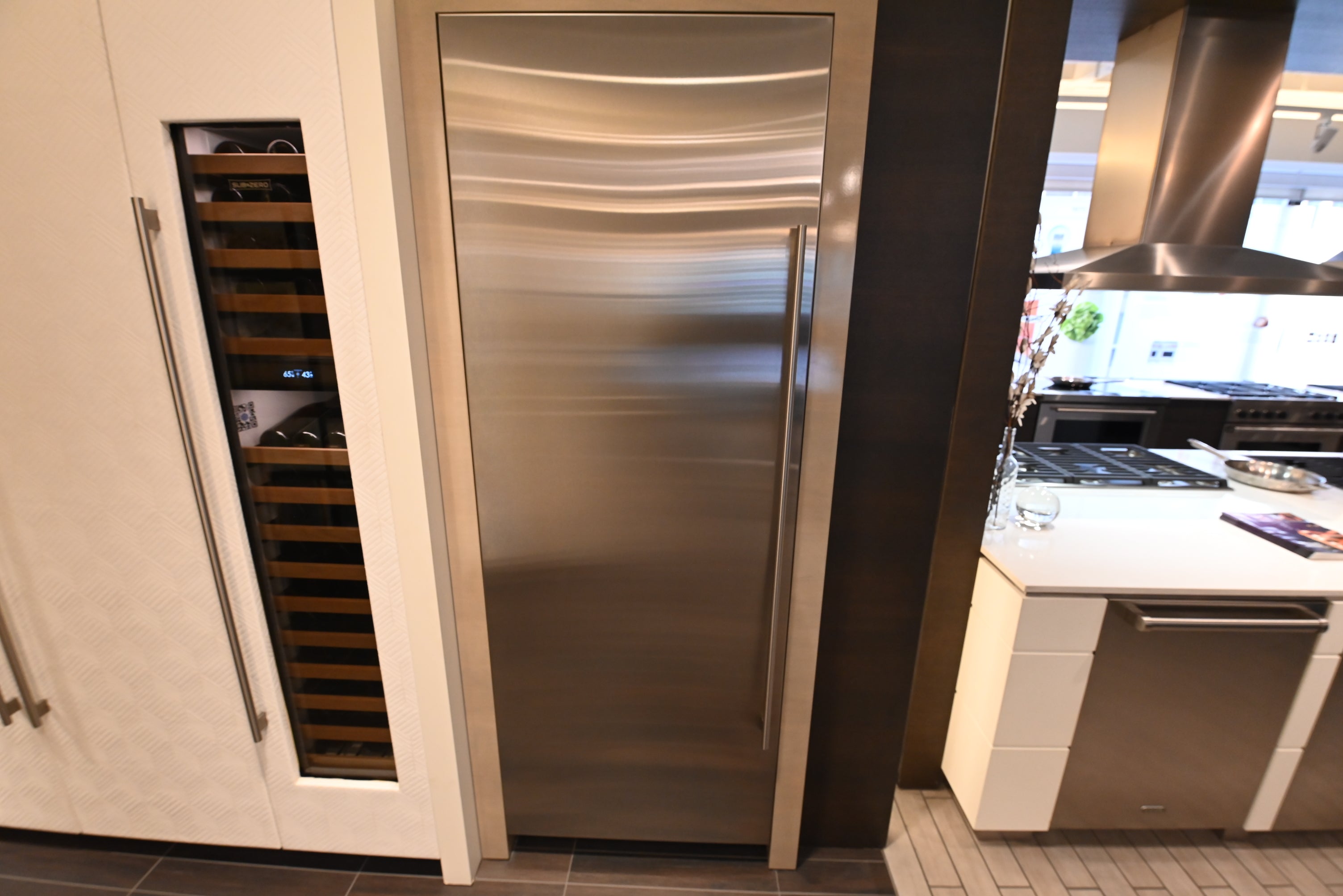 Sub-Zero Certified DEC3050FI/L 30" Stainless Steel Freezer Column