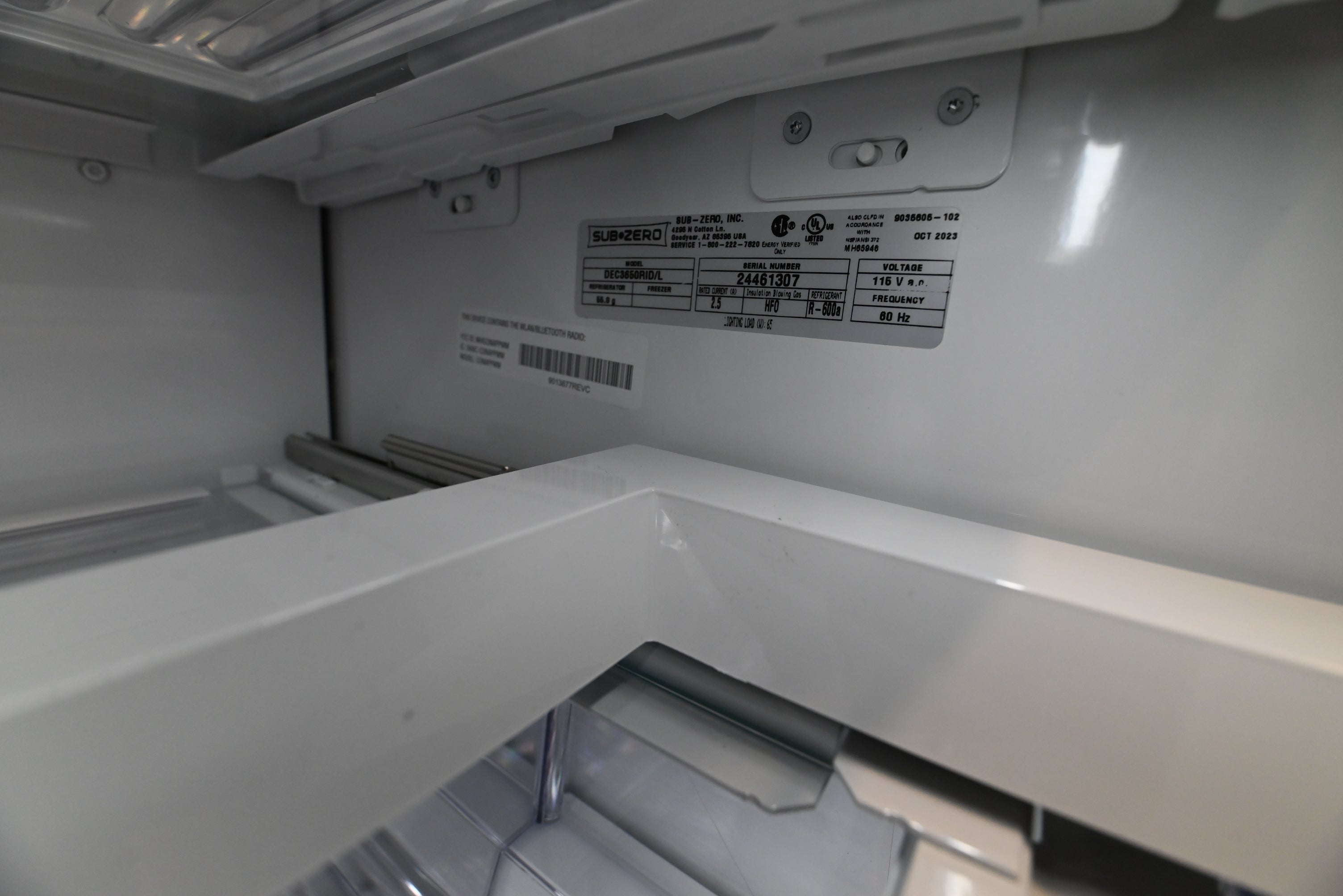 Sub-Zero Certified DEC3650RID/L 36" Stainless Steel Refrigerator Column