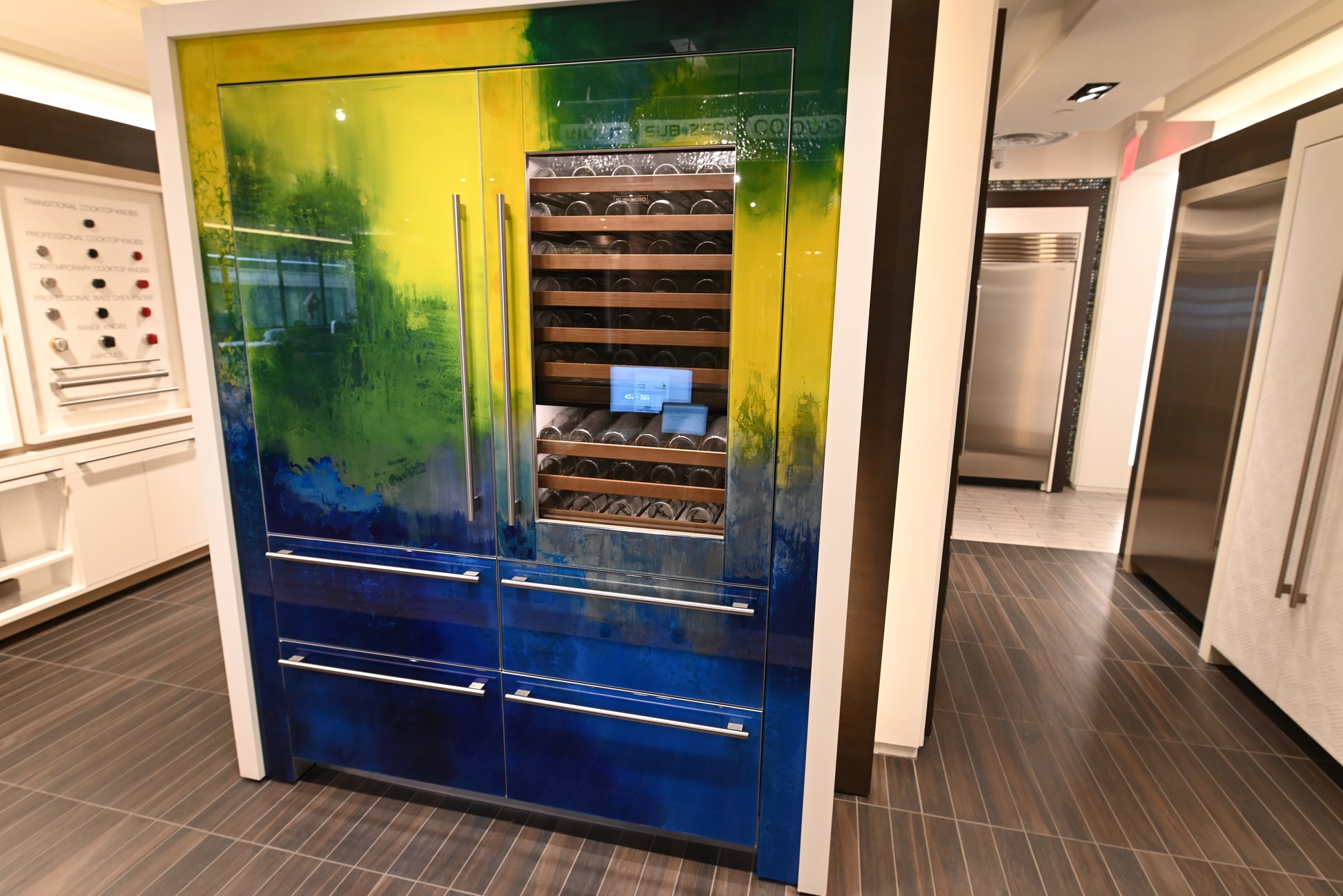 Sub-Zero Certified DET3050WR/R 30" Panel Ready Tri-Zone Tall Wine Cooler