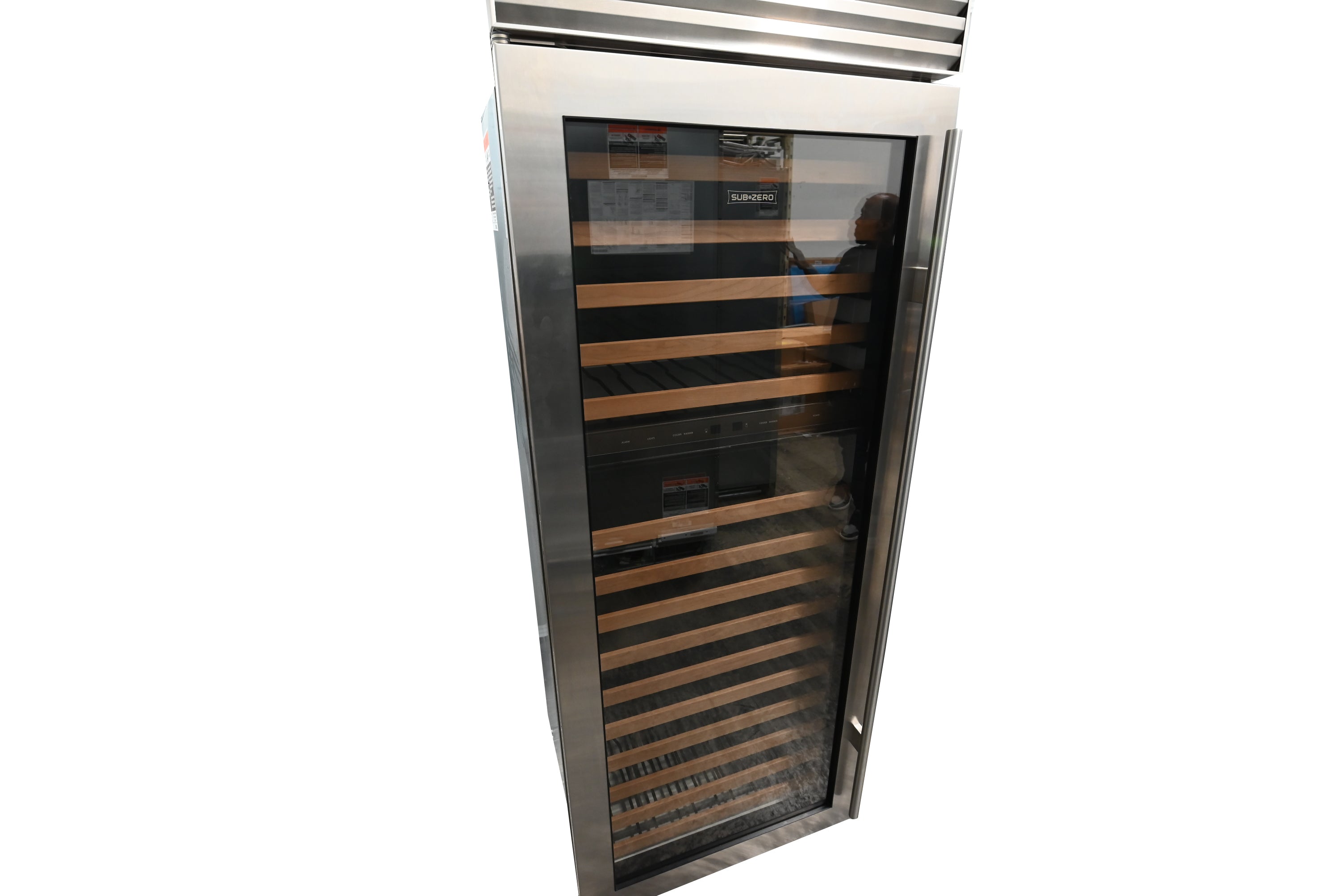 Sub-Zero Certified BW-30/S/TH 30" Stainless Steel Dual Zone Tall Wine Cooler