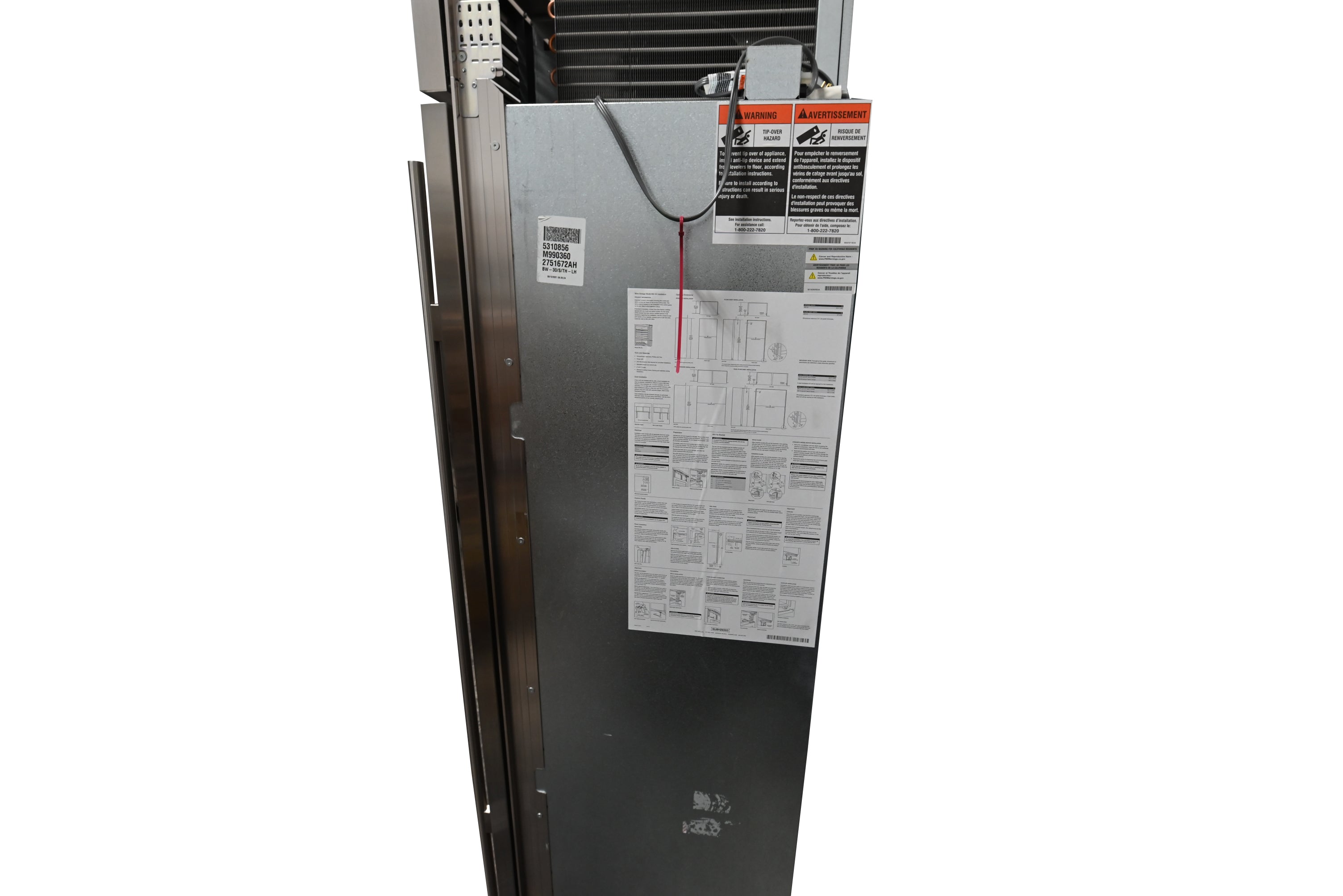 Sub-Zero Certified BW-30/S/TH 30" Stainless Steel Dual Zone Tall Wine Cooler