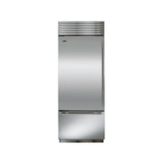 Sub-Zero Certified BI-30U/S/PH 30" Stainless Steel Bottom Freezer Refrigerator