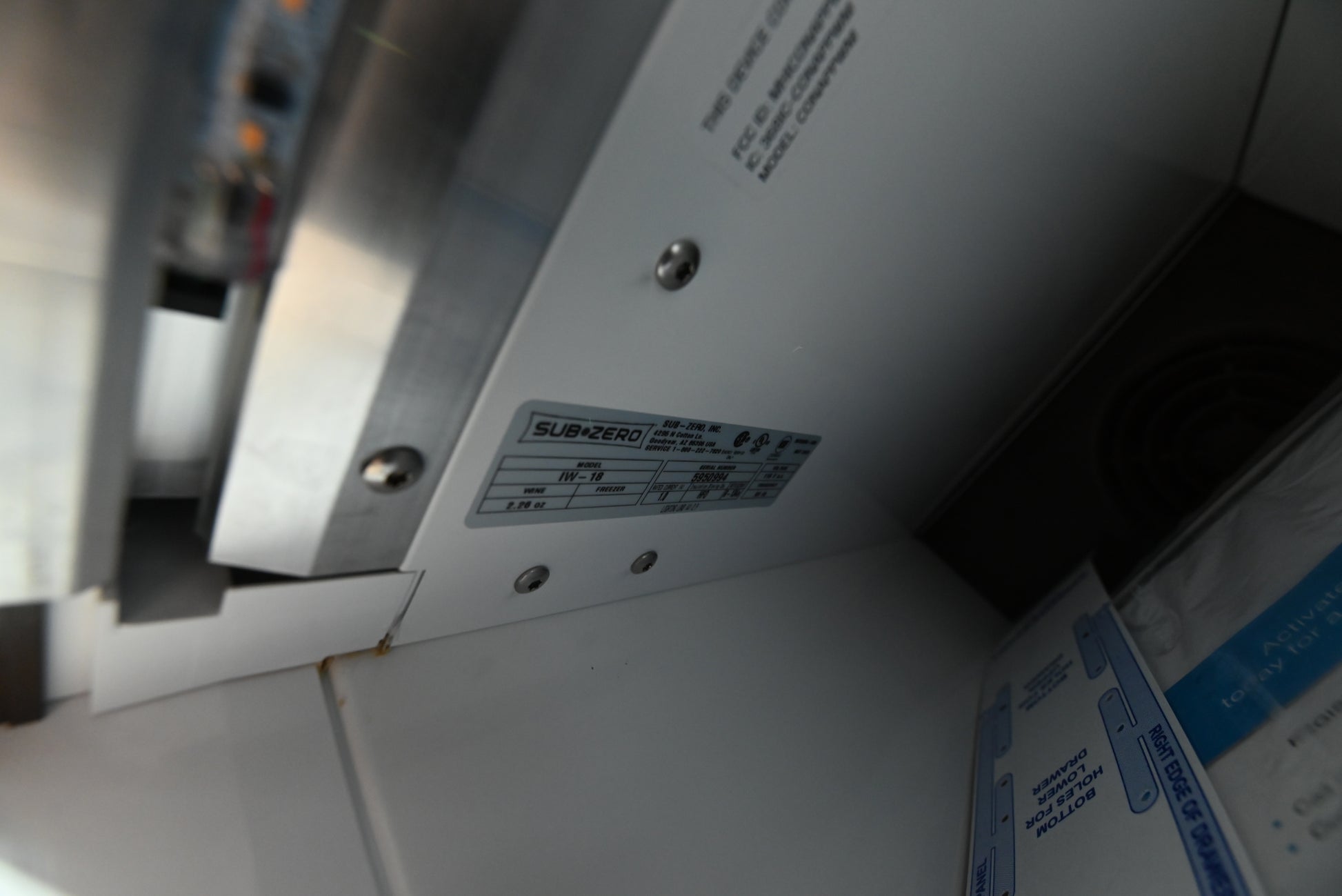 Sub-Zero Certified IW-18-RH 18" Panel Ready Dual Zone Tall Wine Cooler