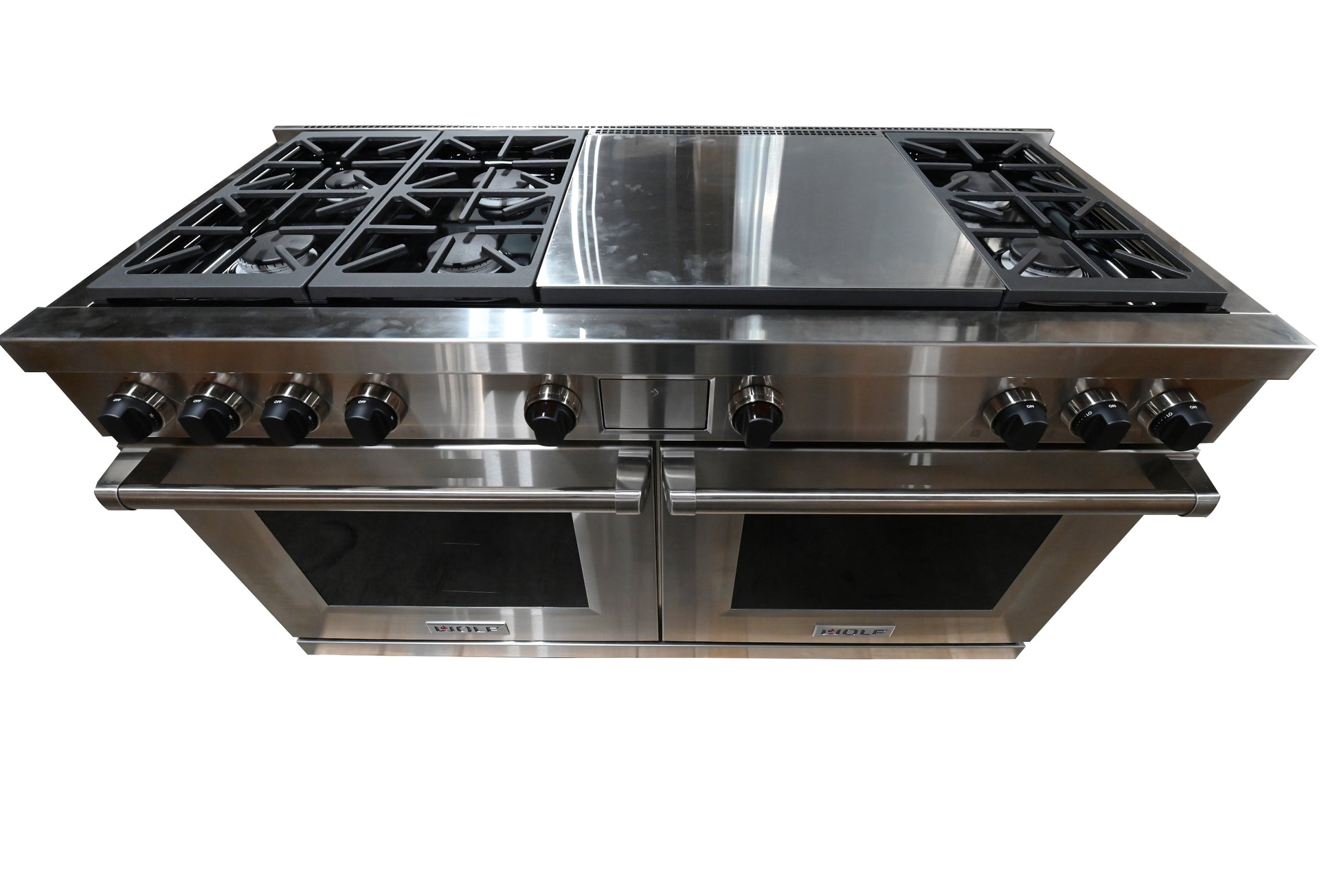 Wolf Certified DF60650F/S/P 60" Stainless Steel Duel Fuel Range with French Top