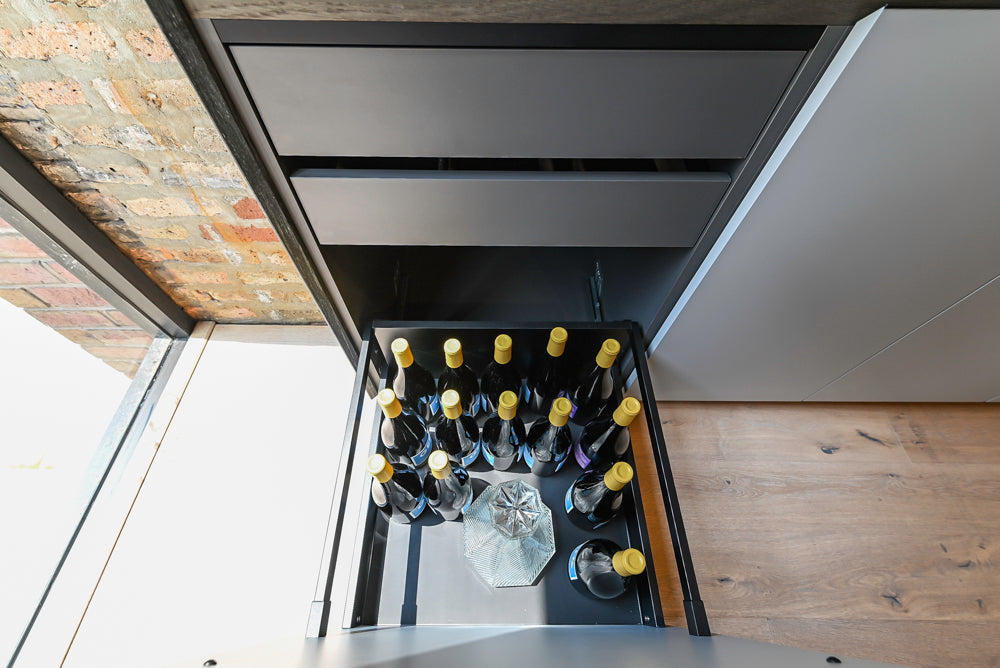 Valcucine Venture: Forma Mentis Modern Kitchen with Genius Loci Island