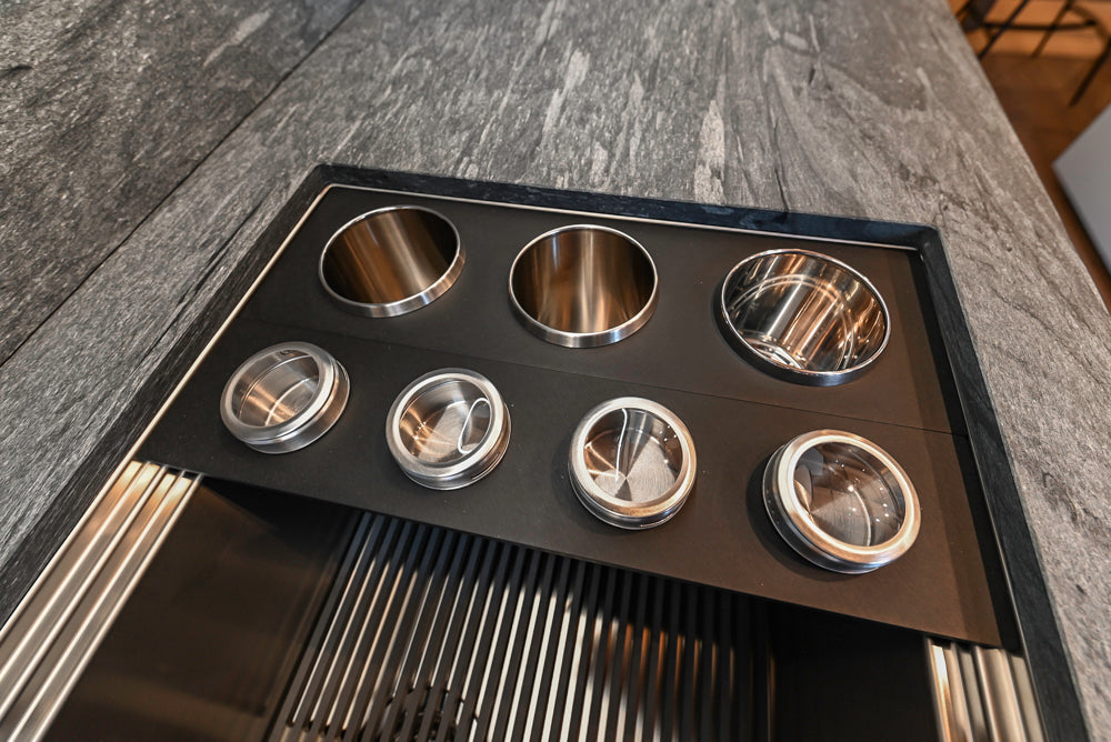 Valcucine Venture: Forma Mentis Modern Kitchen with Genius Loci Island