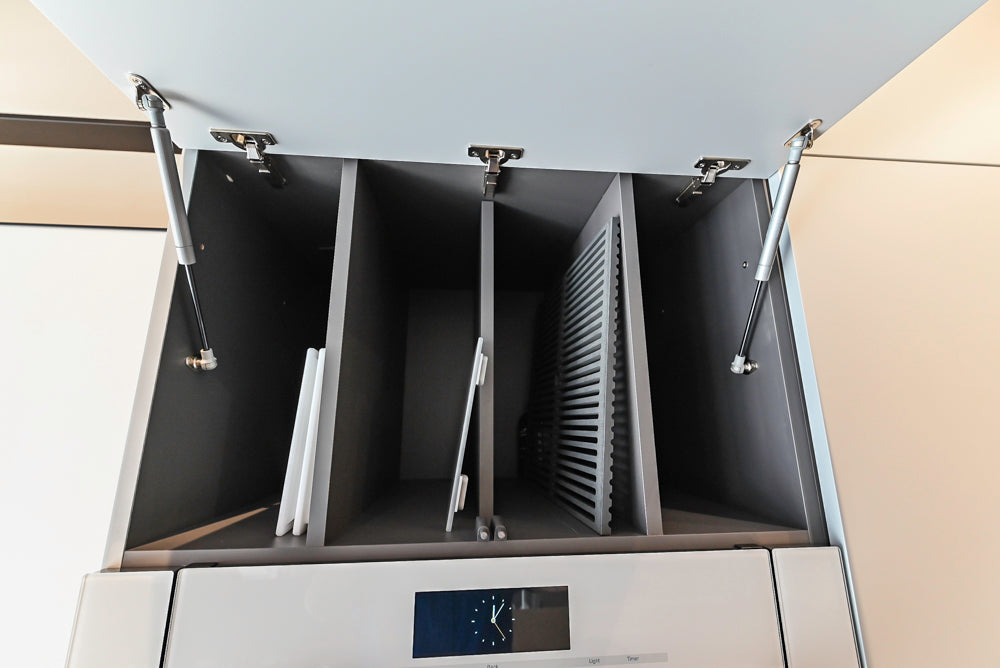 Valcucine Venture: Forma Mentis Modern Kitchen with Genius Loci Island