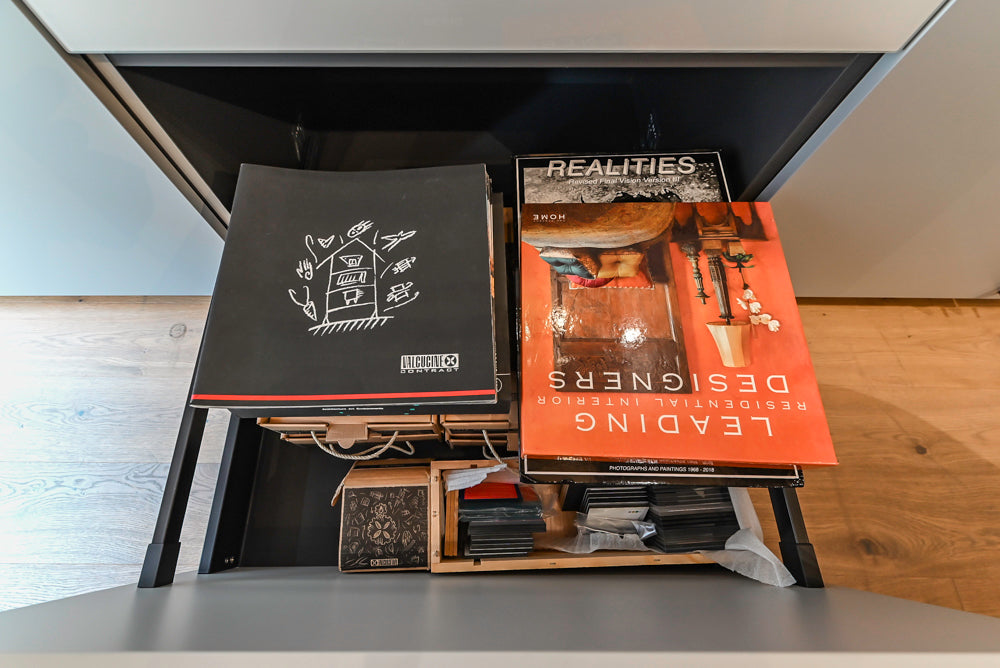 Valcucine Venture: Forma Mentis Modern Kitchen with Genius Loci Island