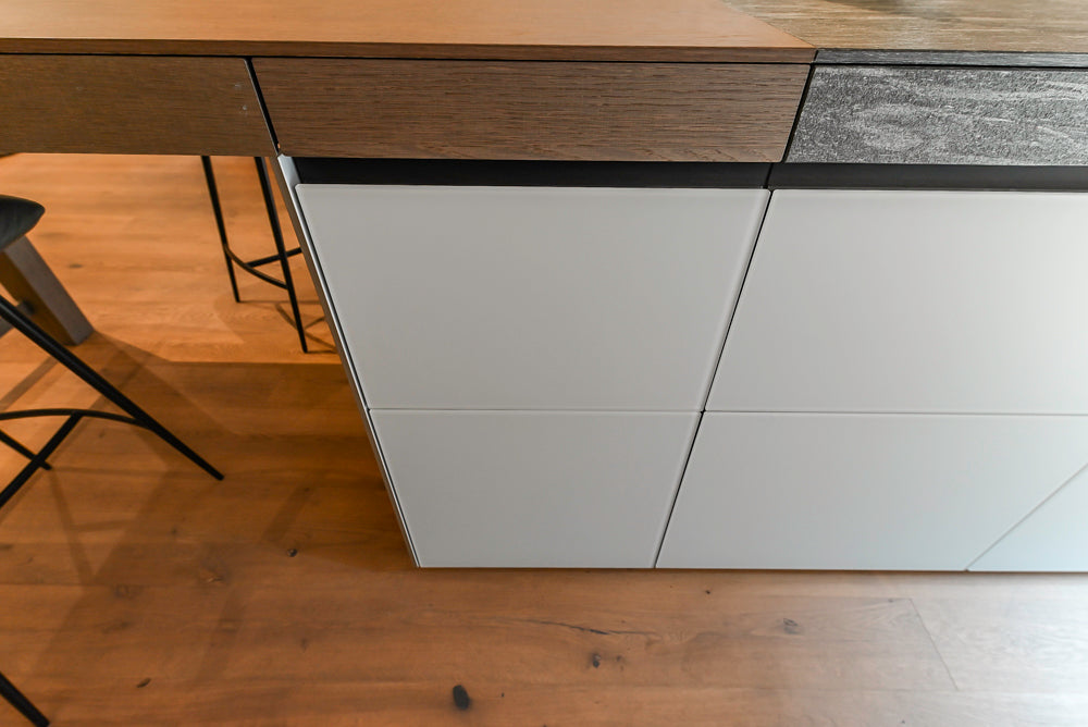 Valcucine Venture: Forma Mentis Modern Kitchen with Genius Loci Island