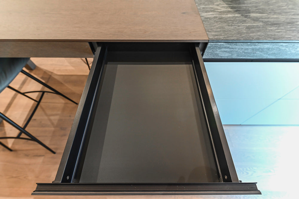 Valcucine Venture: Forma Mentis Modern Kitchen with Genius Loci Island