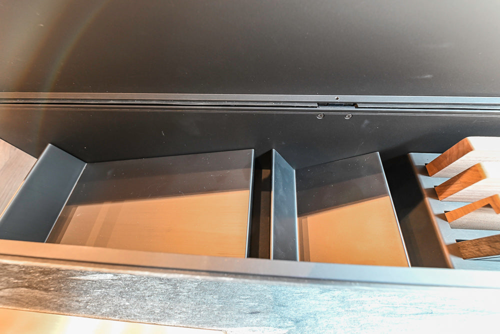 Valcucine Venture: Forma Mentis Modern Kitchen with Genius Loci Island