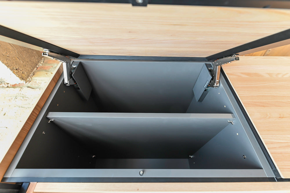 Valcucine Venture: Green Tea Glass Modern Kitchen with Island & Luxe Appliances