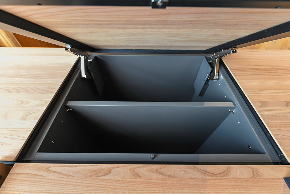 Valcucine Venture: Green Tea Glass Modern Kitchen with Island & Luxe Appliances