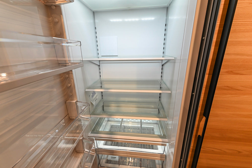 Valcucine Venture: Green Tea Glass Modern Kitchen with Island & Luxe Appliances