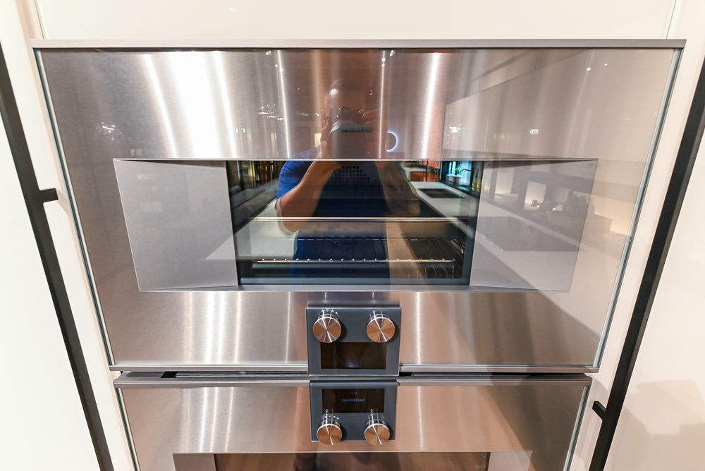 Valcucine Venture: Artematica Modern Kitchen with Island & Gaggenau Appliances
