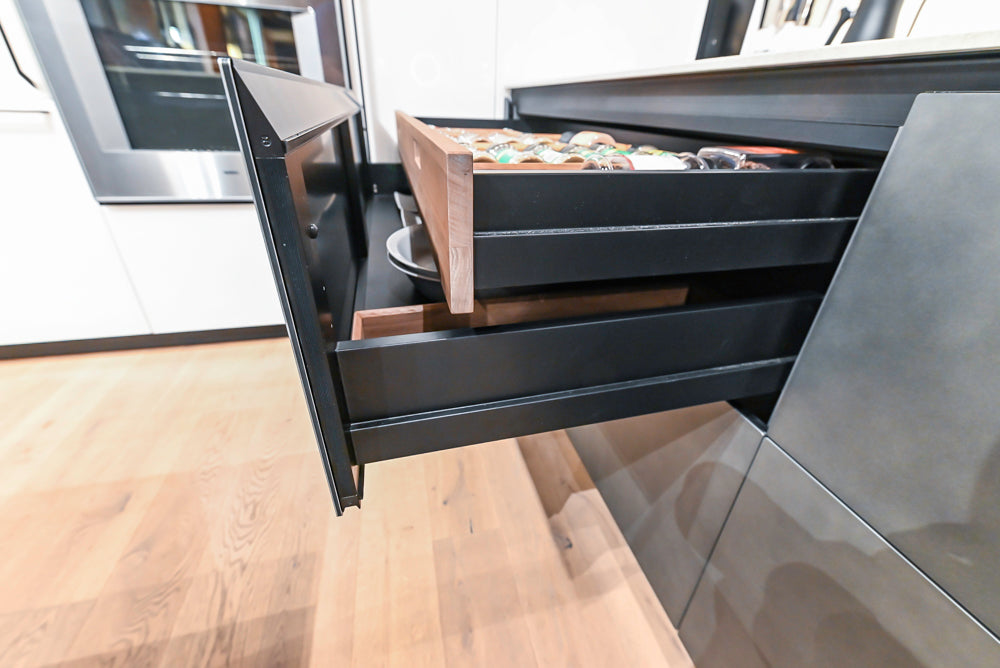 Valcucine Venture: Artematica Modern Kitchen with Island & Gaggenau Appliances