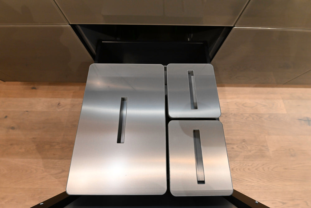 Valcucine Logica Celata Wet Bar with Artematica Soft Island