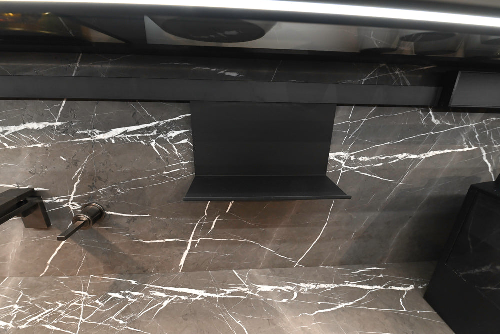 Valcucine Logica Celata Wet Bar with Artematica Soft Island