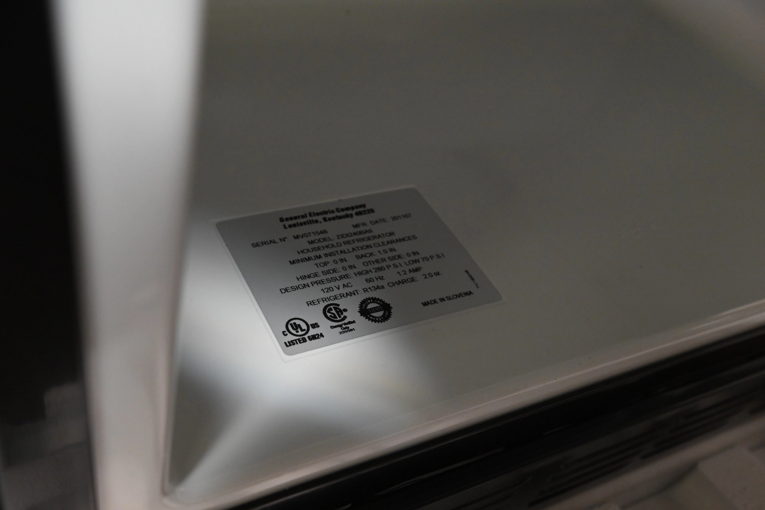 GE Monogram ZIDI240BII 24" Panel Ready Built-in Double Drawer Refrigerator