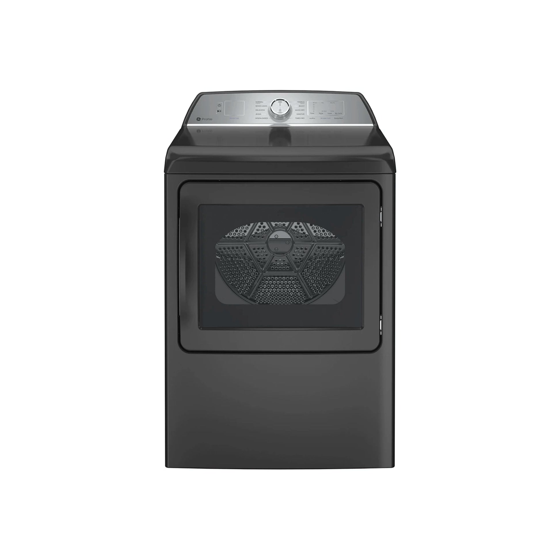 GE Profile PTD60GBPRDG 27" Diamond Gray Front Load Smart Gas Dryer
